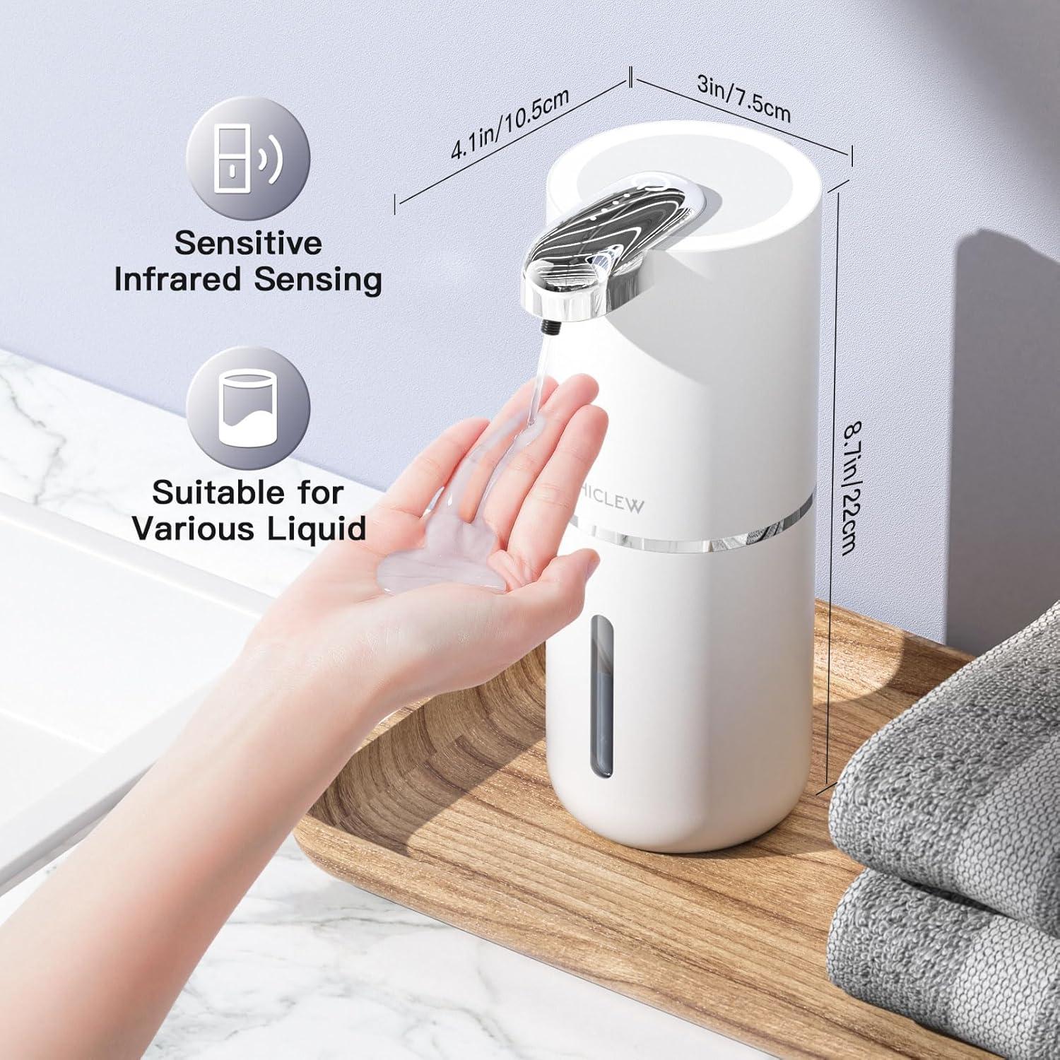 Dispensador de Jabón Automático CHICLEW 400ml Sin Contacto