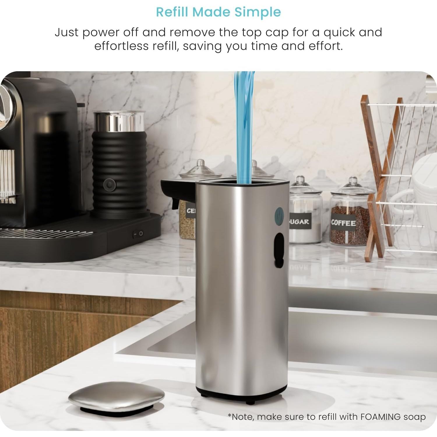 Dispensador Automático de Jabón Espumoso Home Zone Living