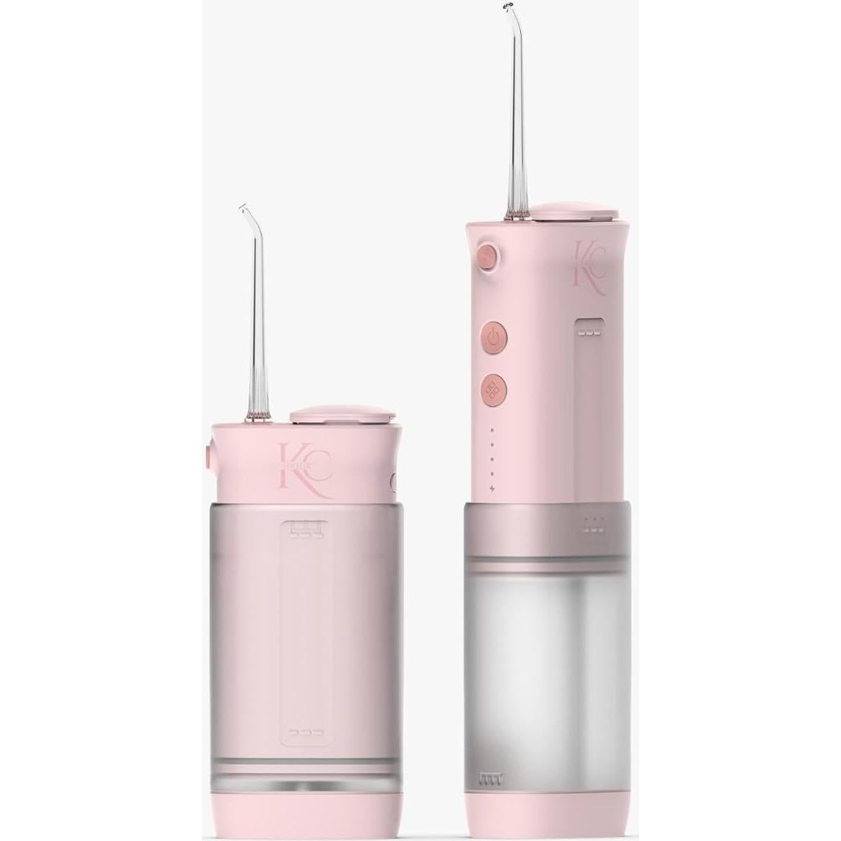 Hilo Dental Portátil con Agua KC Adour - Rosa, 4 Modos, 180ml