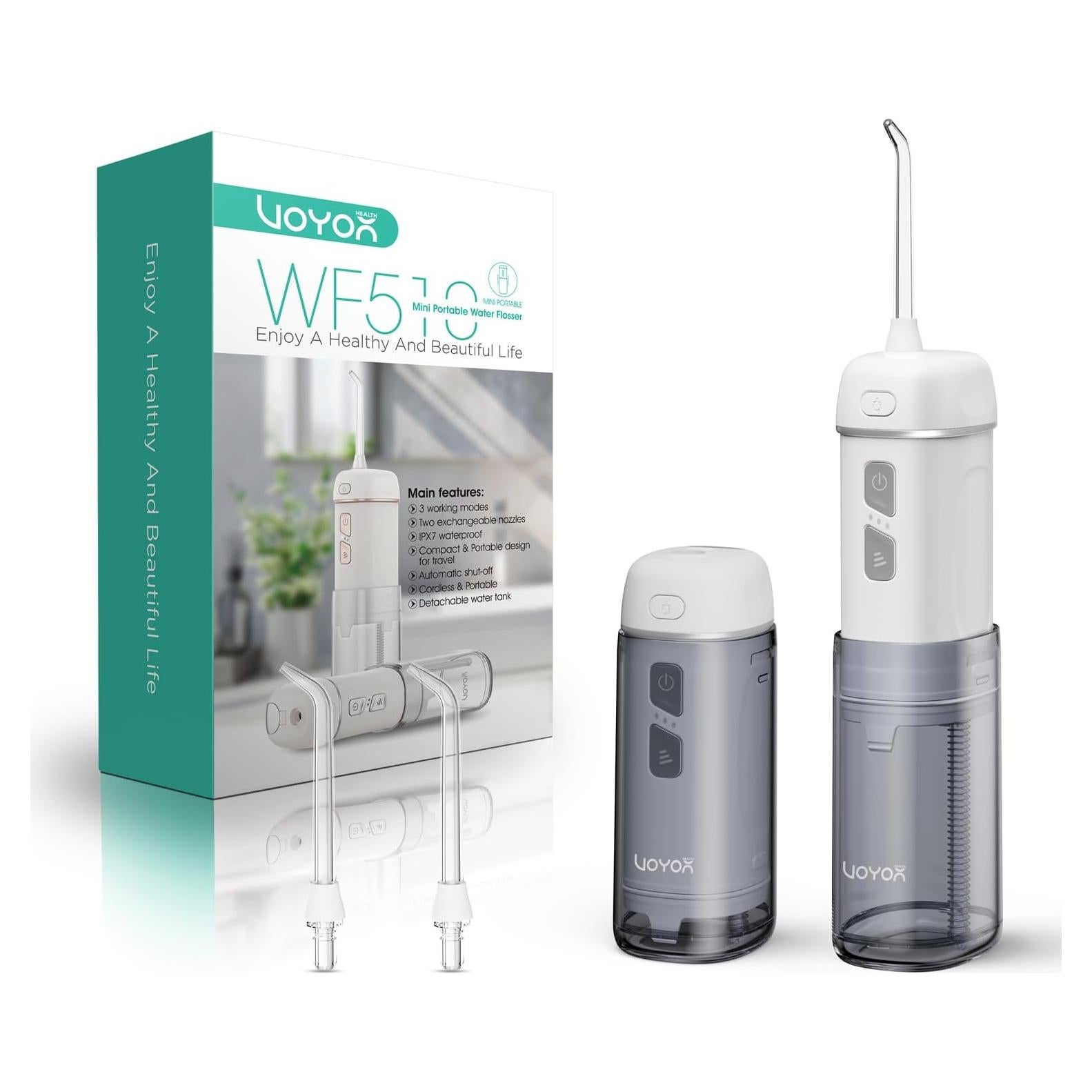 Irrigador Dental Portátil VOYOR-HEALTH WF510 Plata IPX7