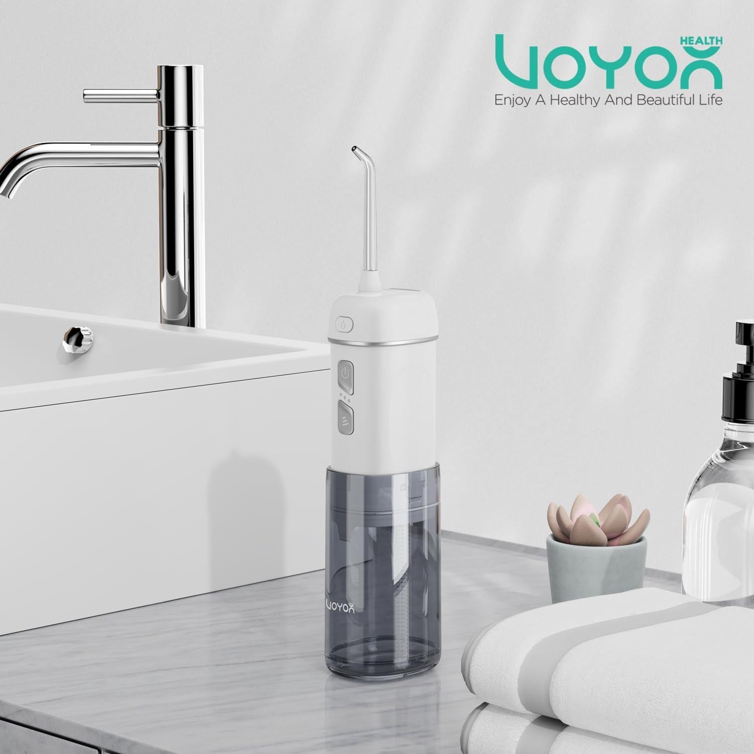 Irrigador Dental Portátil VOYOR-HEALTH WF510 Plata IPX7