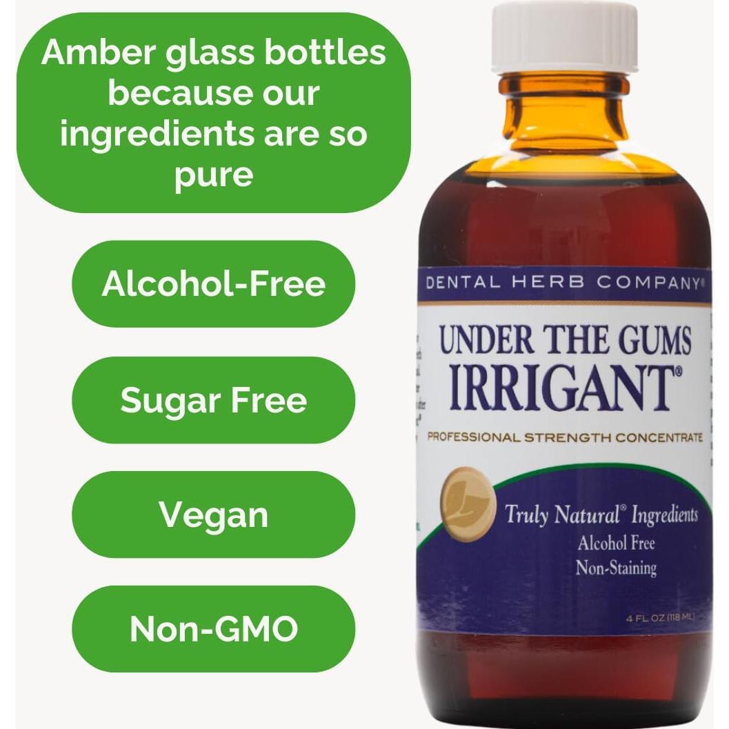 Irrigante Bajo las Encías Dental Herb 45 Días Sin Alcohol