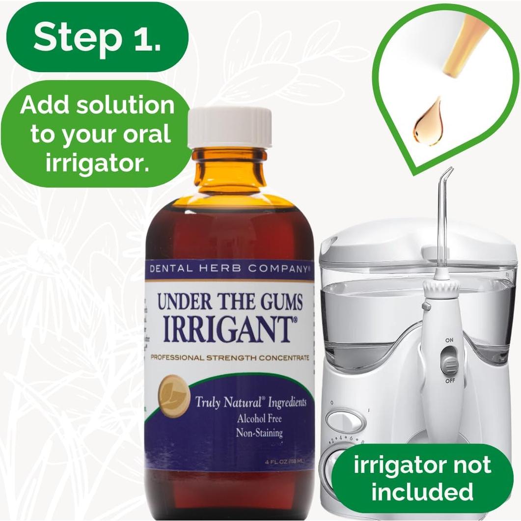 Irrigante Bajo las Encías Dental Herb 45 Días Sin Alcohol