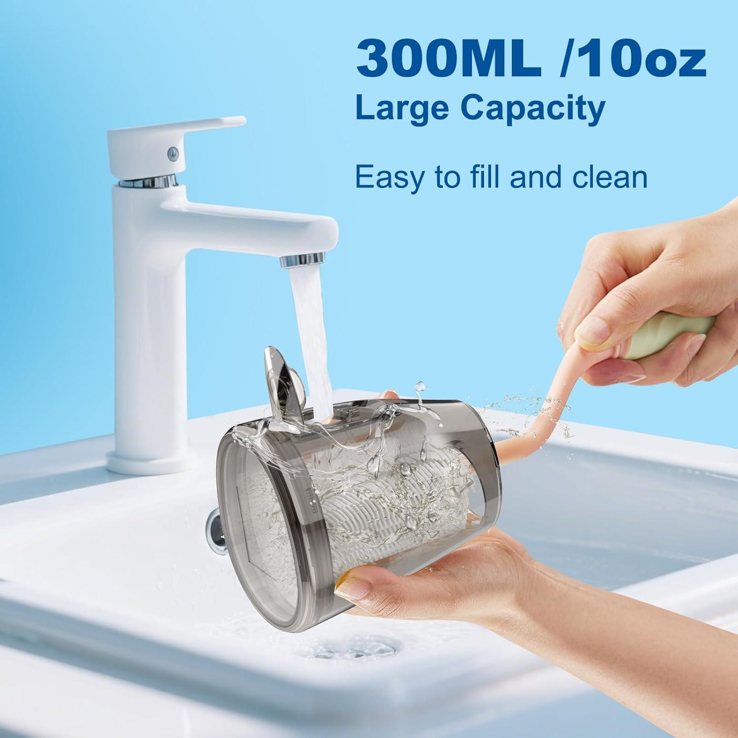 Irrigador Dental Portátil WELLLEO P12 300ML 5 Modos IPX7