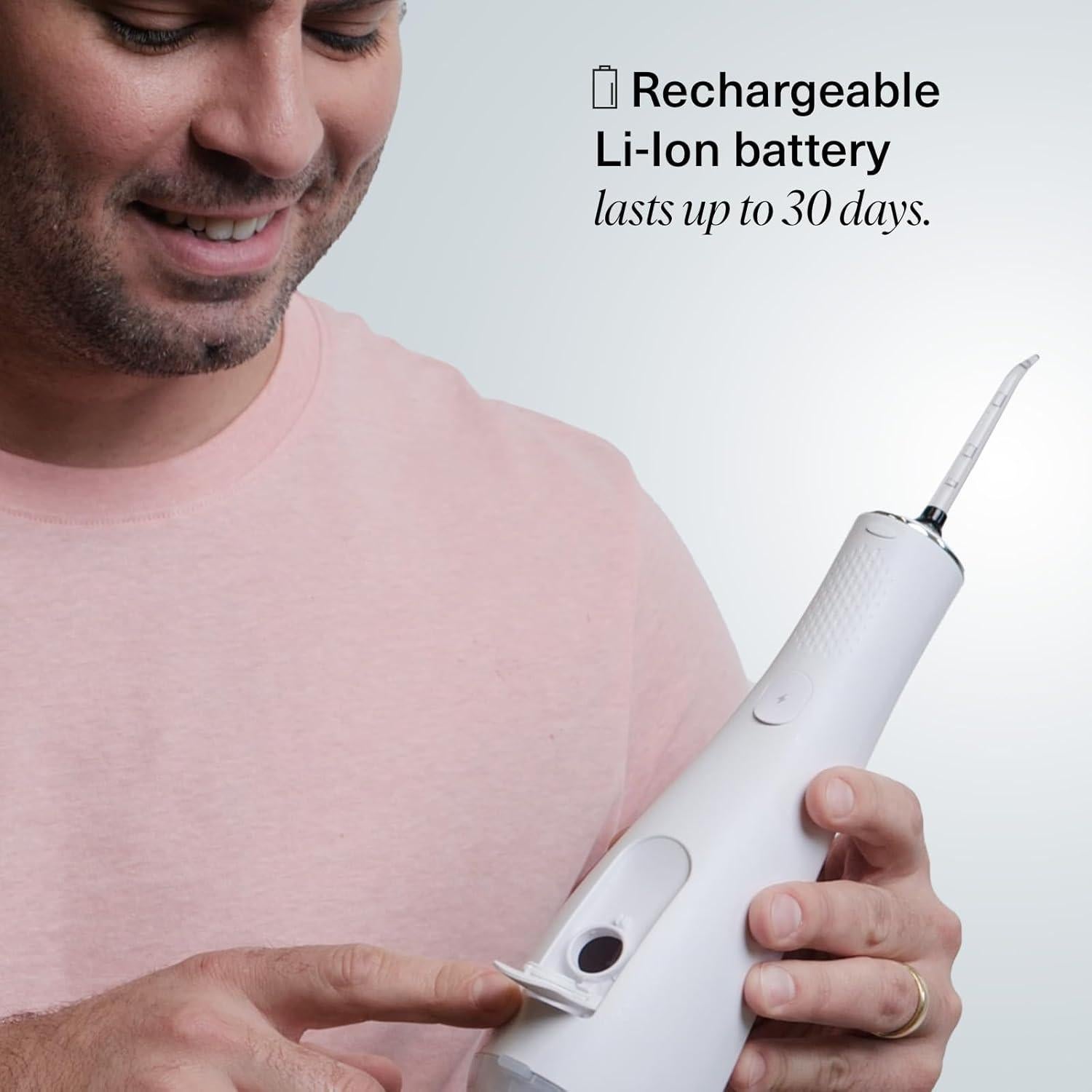 Irrigador Dental Boka PwFlosser Recargable IPX7 - 3 Niveles