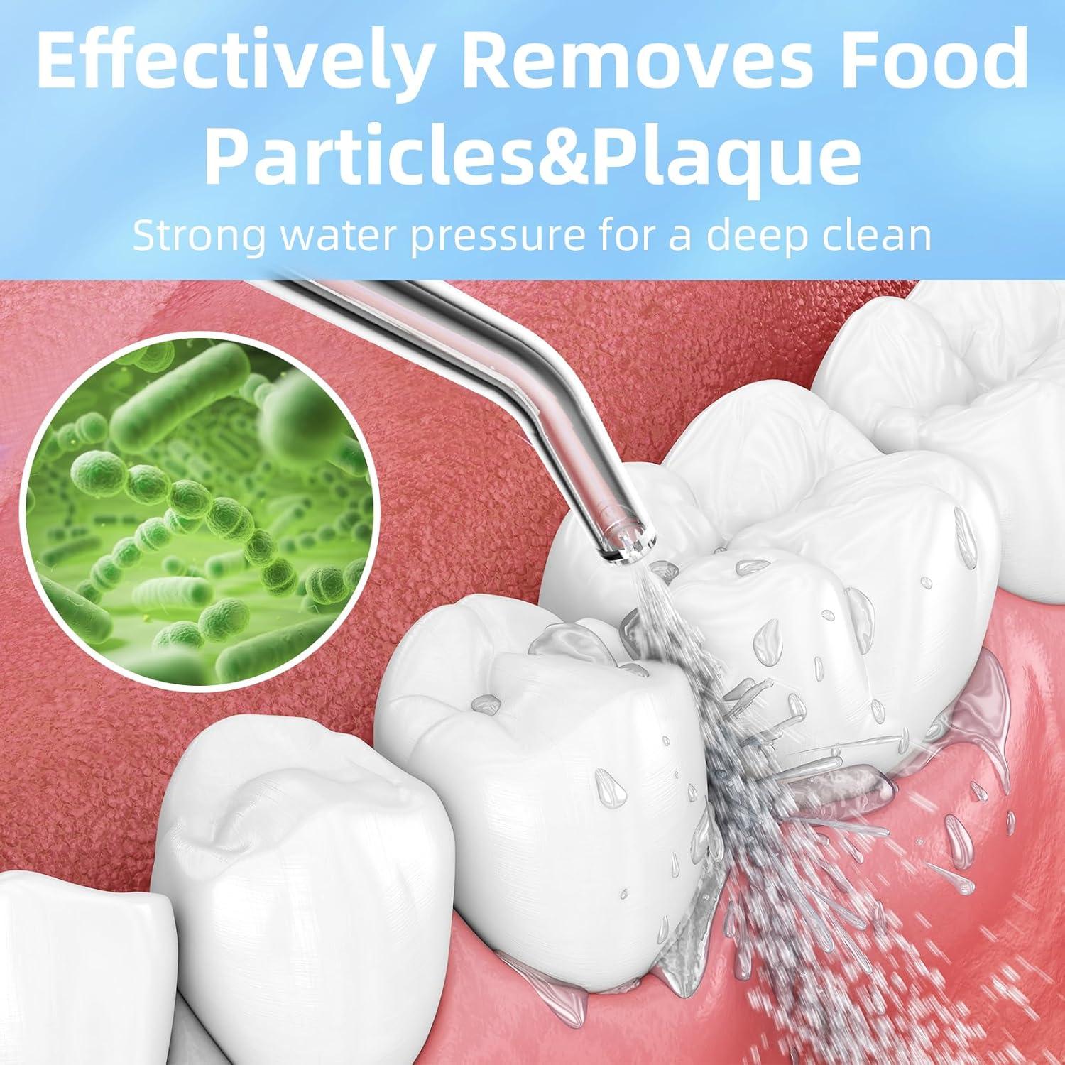 Irrigador Oral Bilitase WF106, 300ML, 5 Modos, Recargable