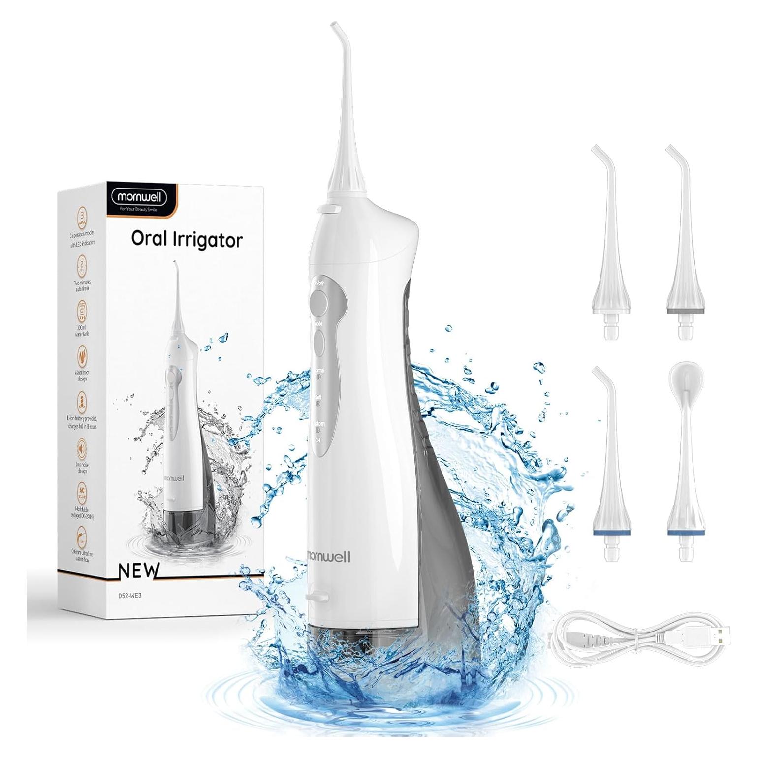 Irrigador Oral Eléctrico Prooral F5106-F1 330ml 3 Modos USB