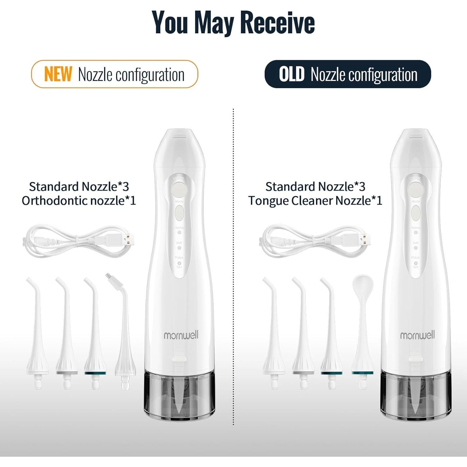 Irrigador Oral Eléctrico Prooral F5106-F1 330ml 3 Modos USB