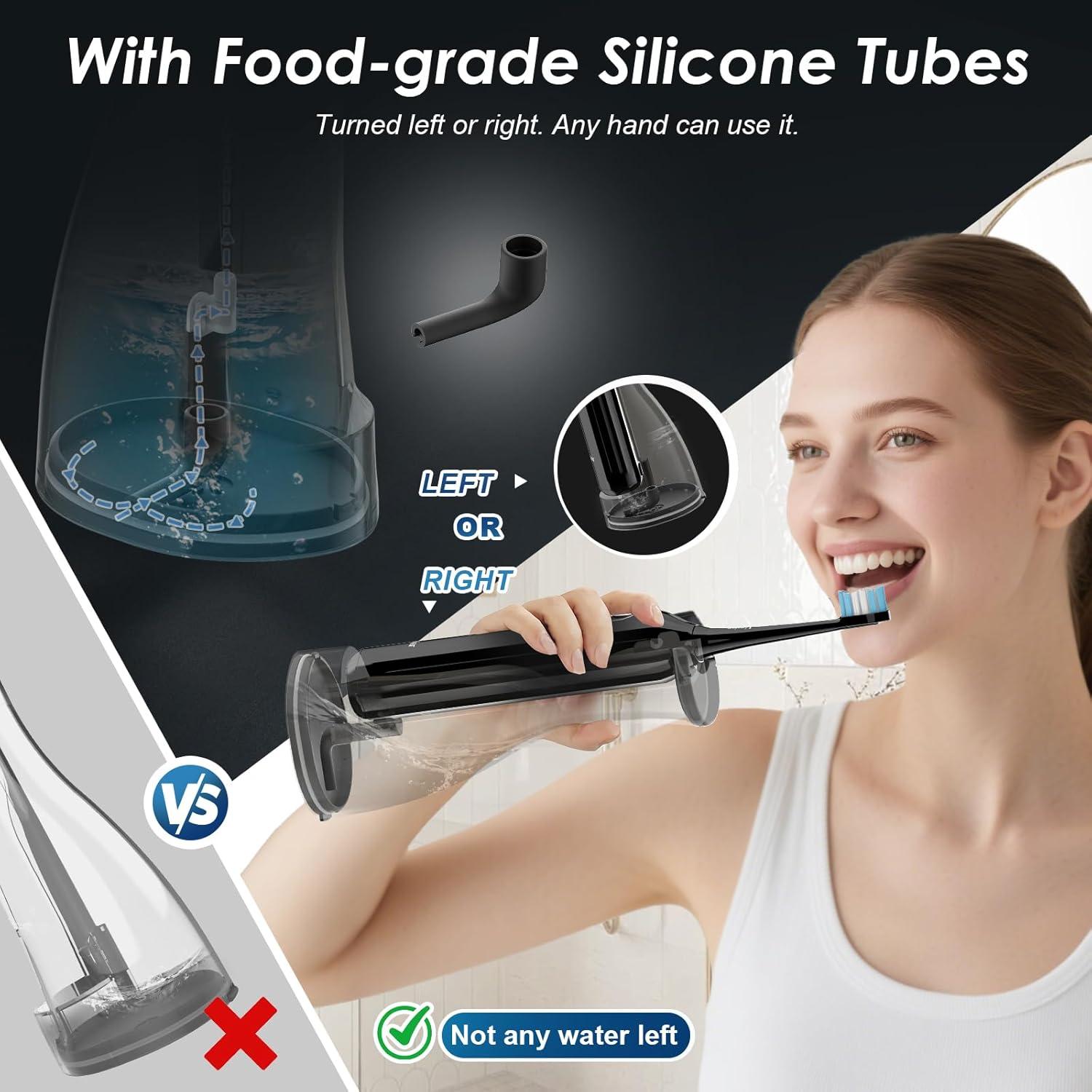 Cepillo de dientes eléctrico Umisr Wf2100 4 en 1 con irrigador