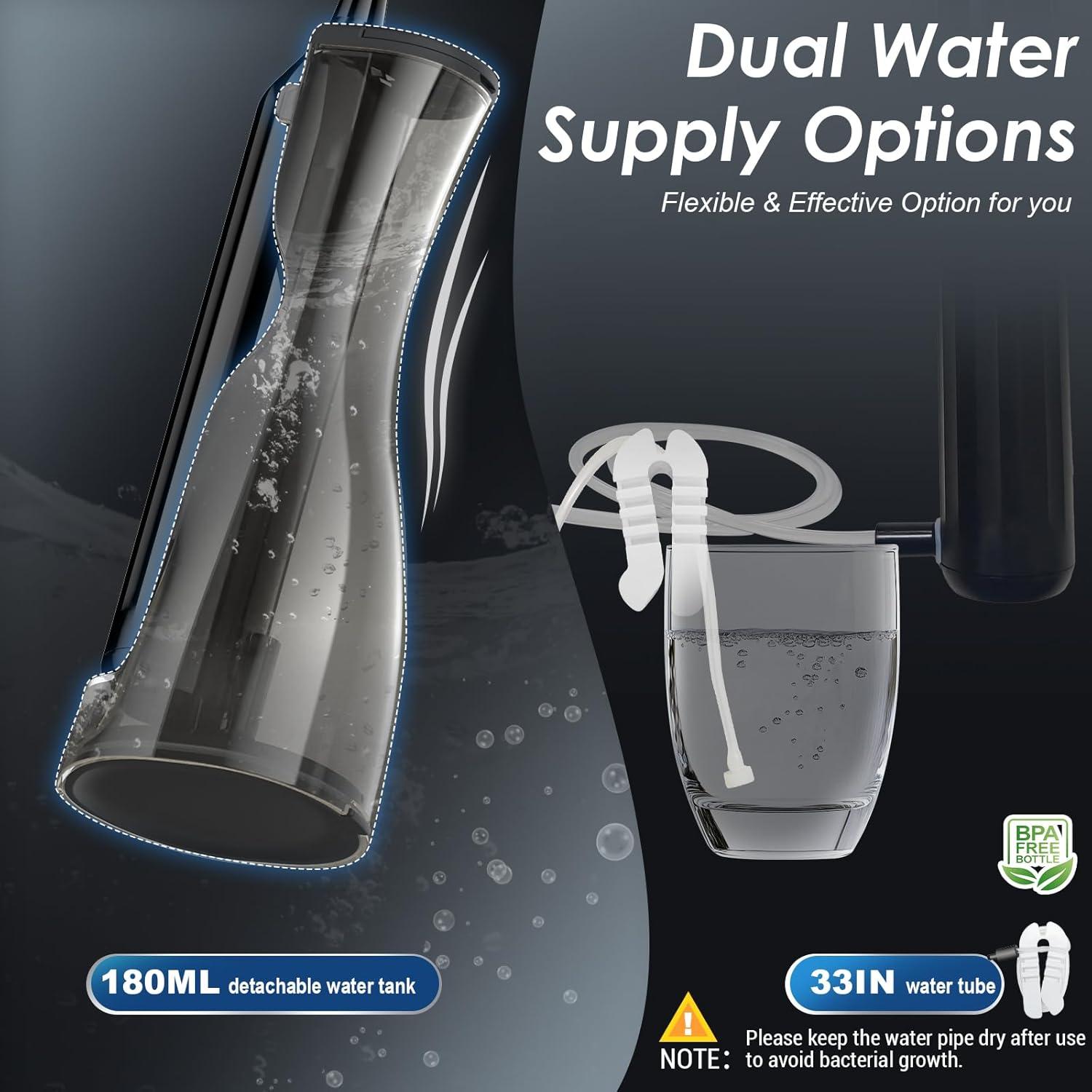 Cepillo de dientes eléctrico Umisr Wf2100 4 en 1 con irrigador