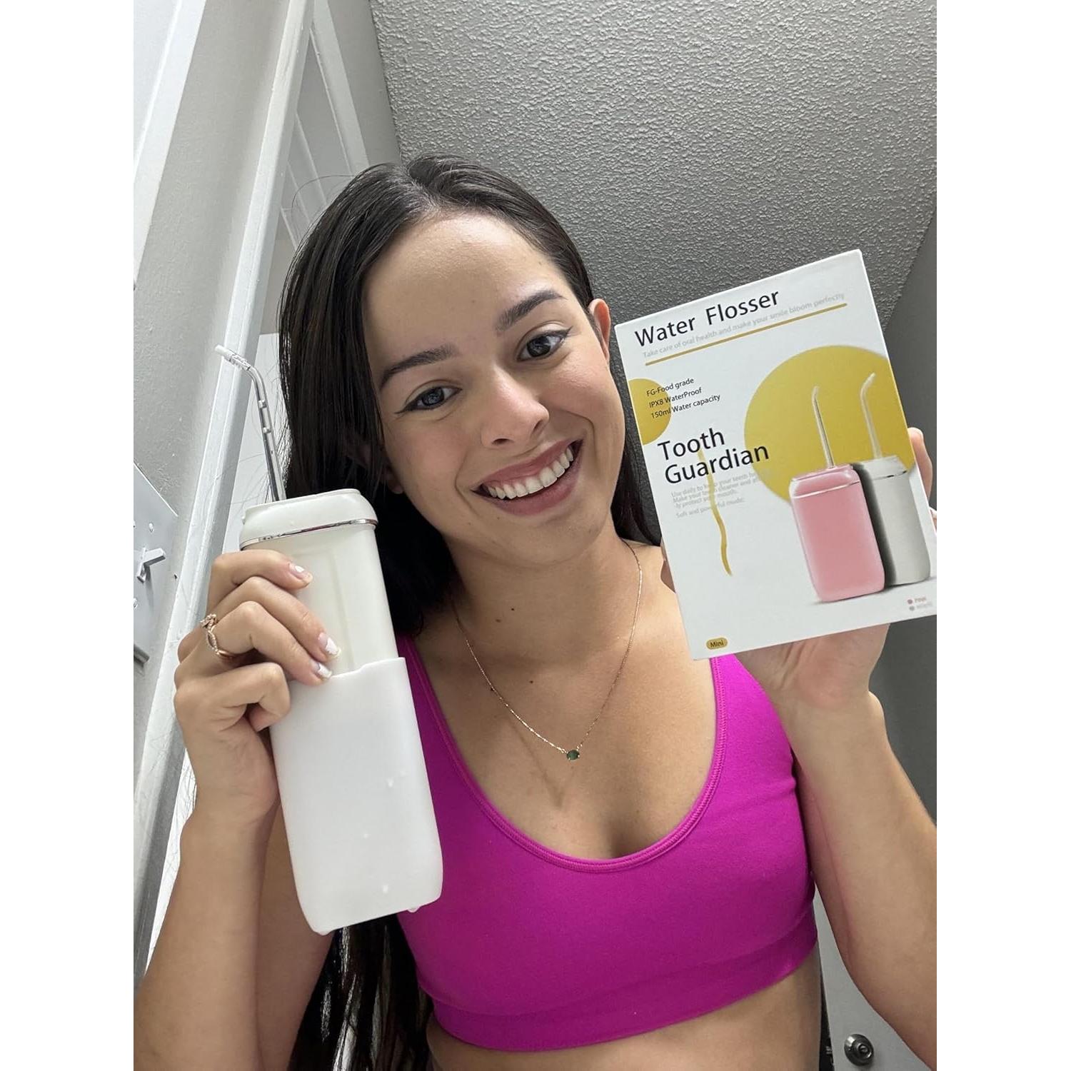 Hilo Dental Eléctrico Ortho Water - Portátil, 3 Modos, IPX8