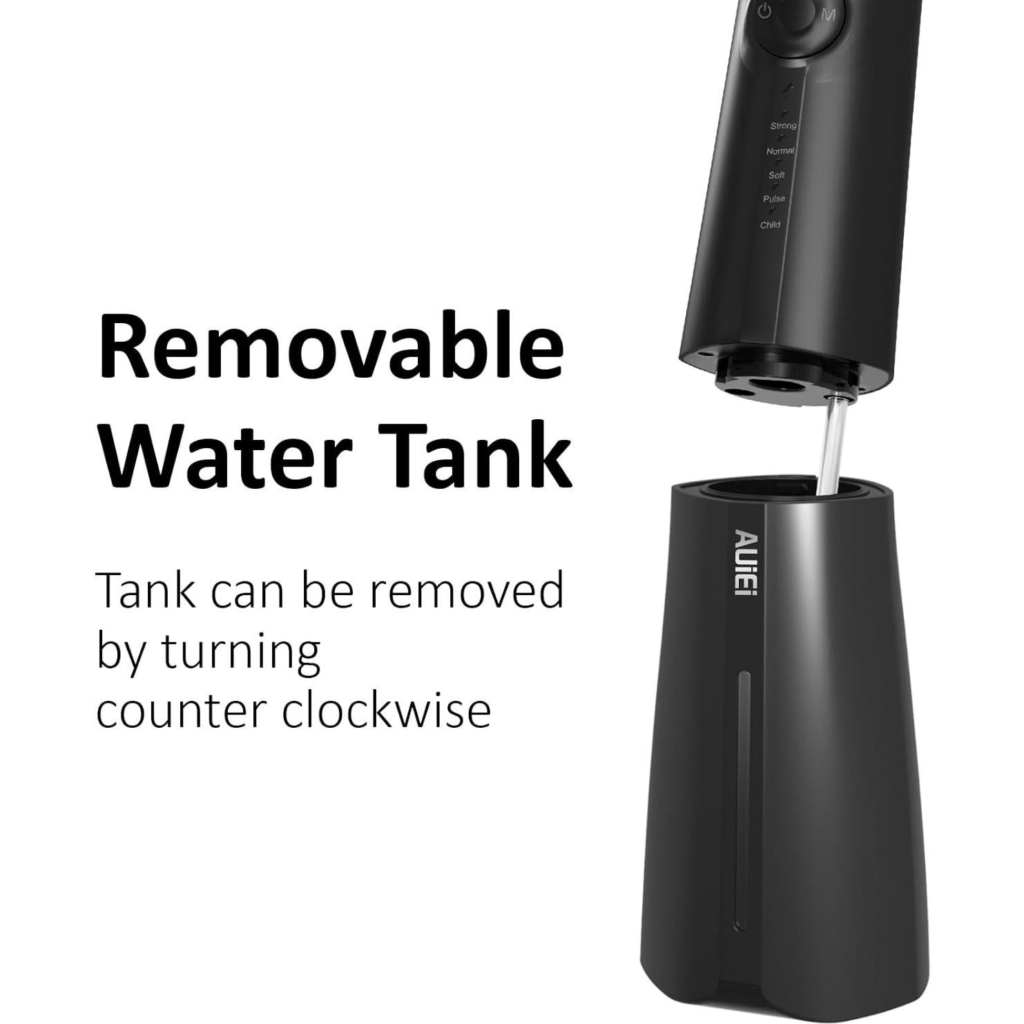 Irrigador Dental Inalámbrico AUIEI 300ML 5 Modos IPX7