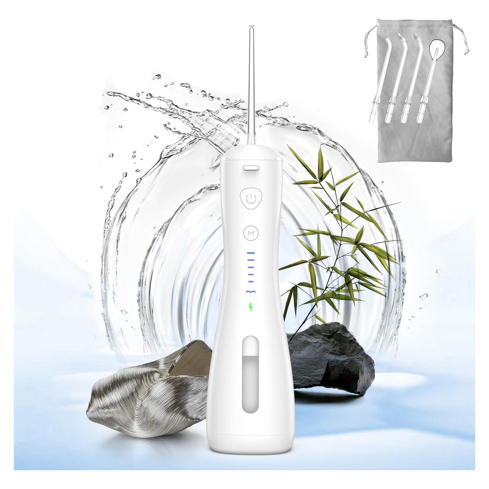 Hilo Dental Inalámbrico SYNHOPE ML16 6 Modos IPX7 Blanco