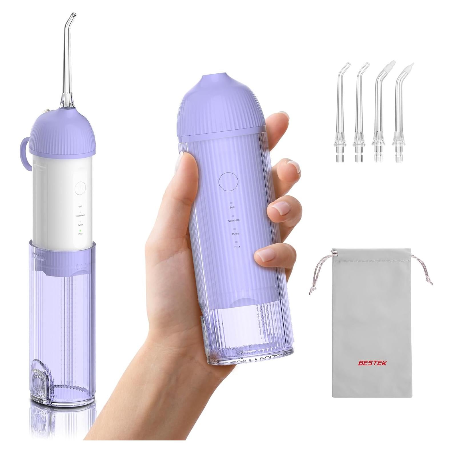 Irrigador Dental Portátil BESTEK BTCB150H Inalámbrico IPX7