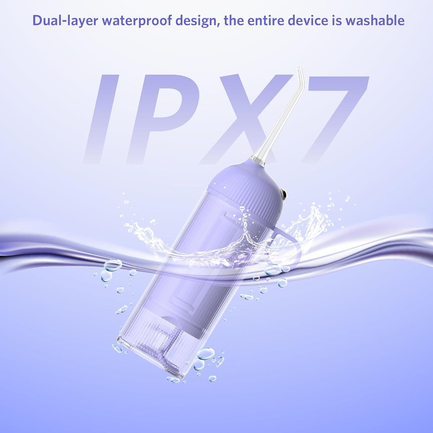 Irrigador Dental Portátil BESTEK BTCB150H Inalámbrico IPX7