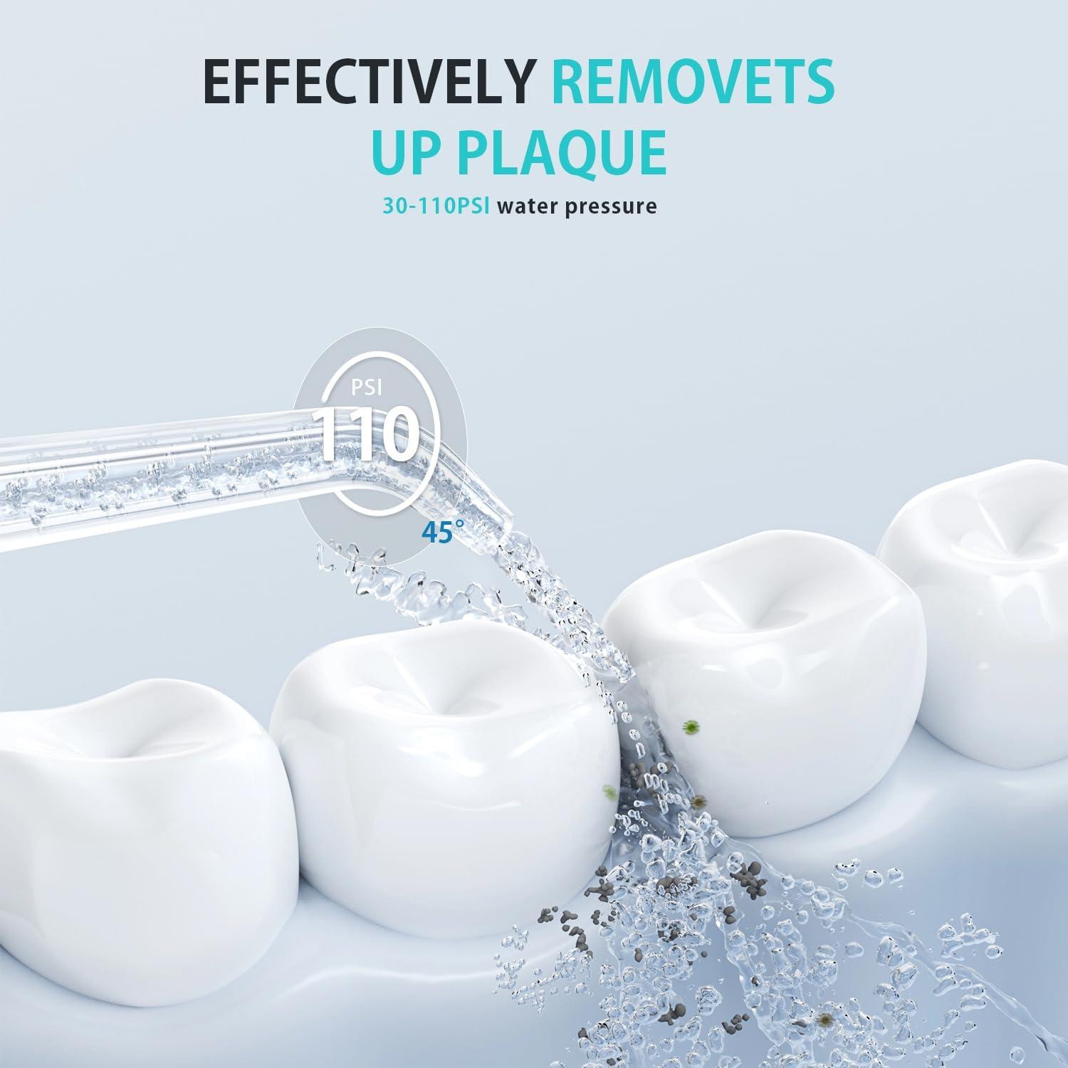 Irrigador Oral Portátil Meiyanshikong IPX7 4 Modos 300ml