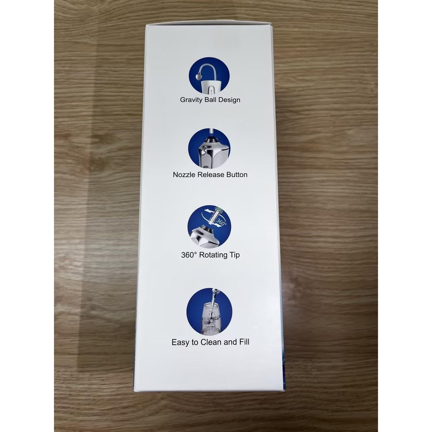 Irrigador Oral Portátil SweetLF HF-P11-2, 5 Modos, 300ML