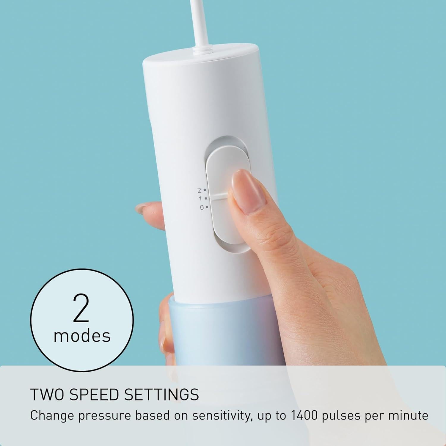 Irrigador Dental Portátil Panasonic EW-DJ11-A con Tanque Plegable