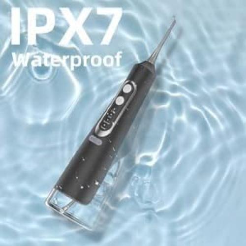 Irrigador Dental de Agua Setonia 310ml 4 Modos IPX7 Negro