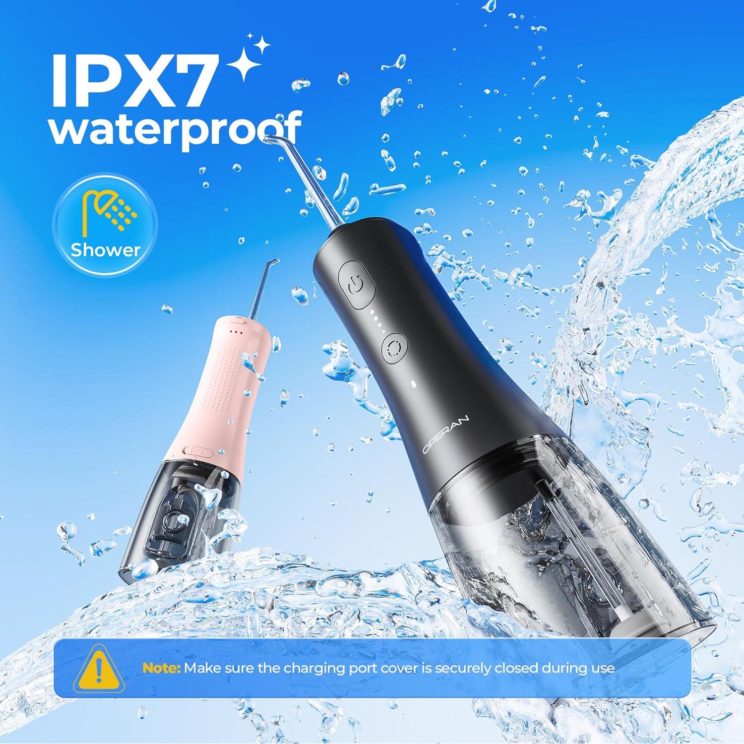 Irrigador Dental Portátil Operan OR869 300ML 4 Modos IPX7