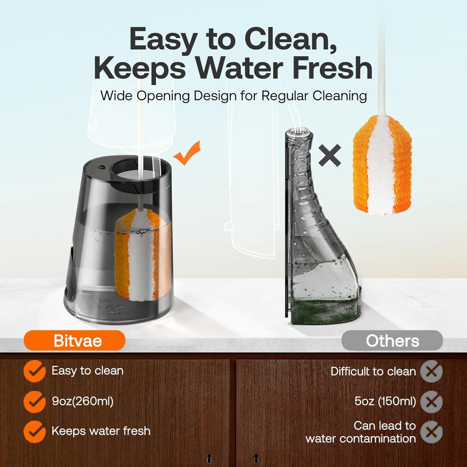 Irrigador Oral Portátil Bitvae C5 Inalámbrico 300ml 3 Modos