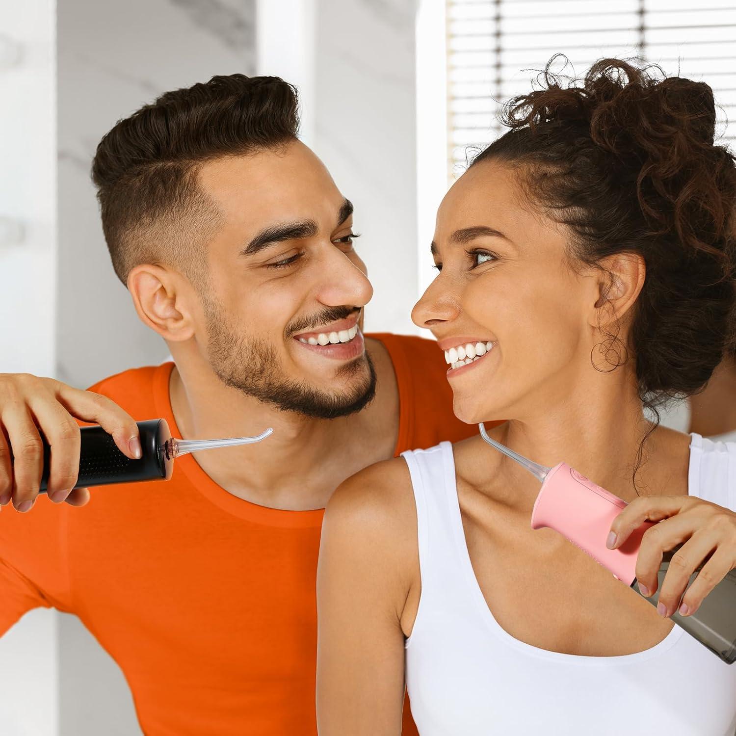 Irrigador Oral Portátil Bitvae C5 Inalámbrico 300ml 3 Modos