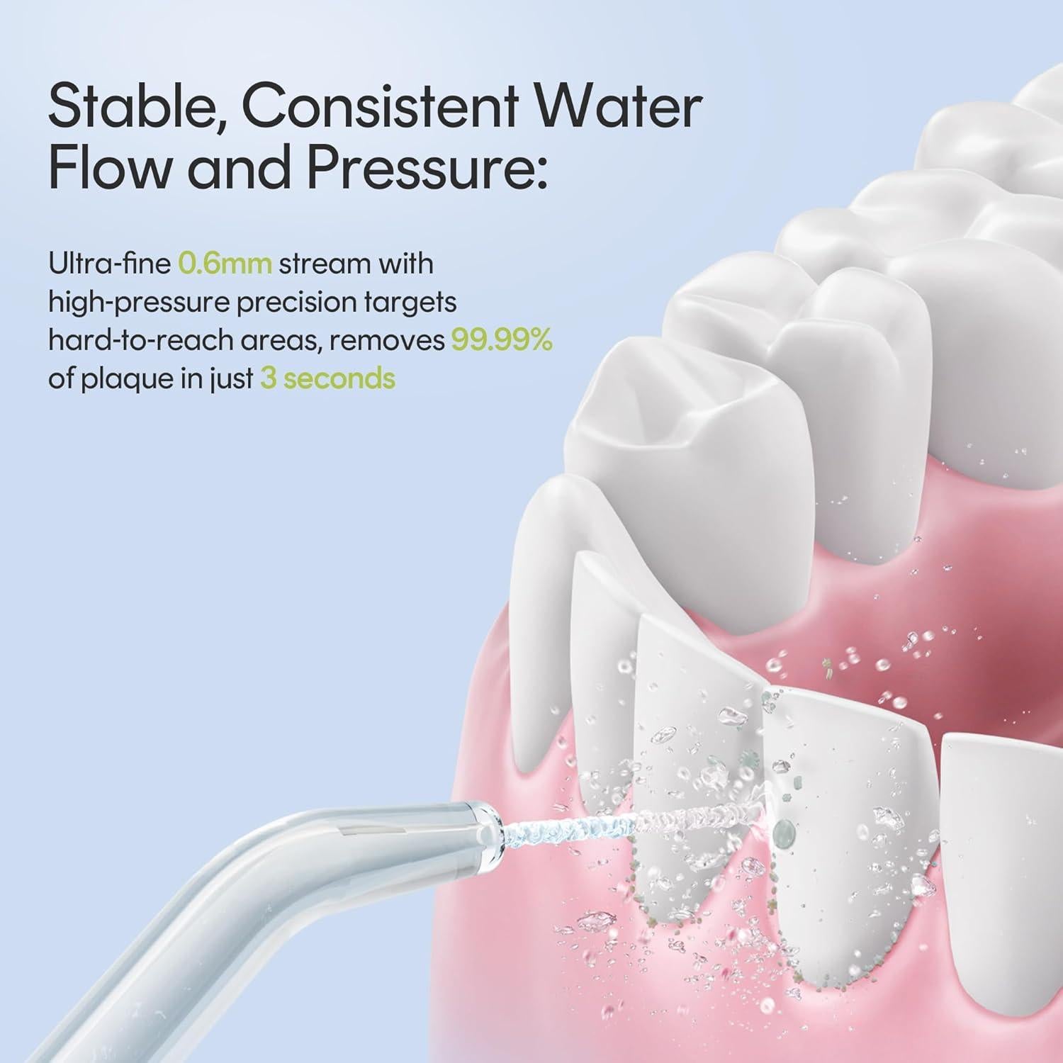 Hilo Dental Portátil Bixdo A30 Pro PE 3 Modos Impermeable