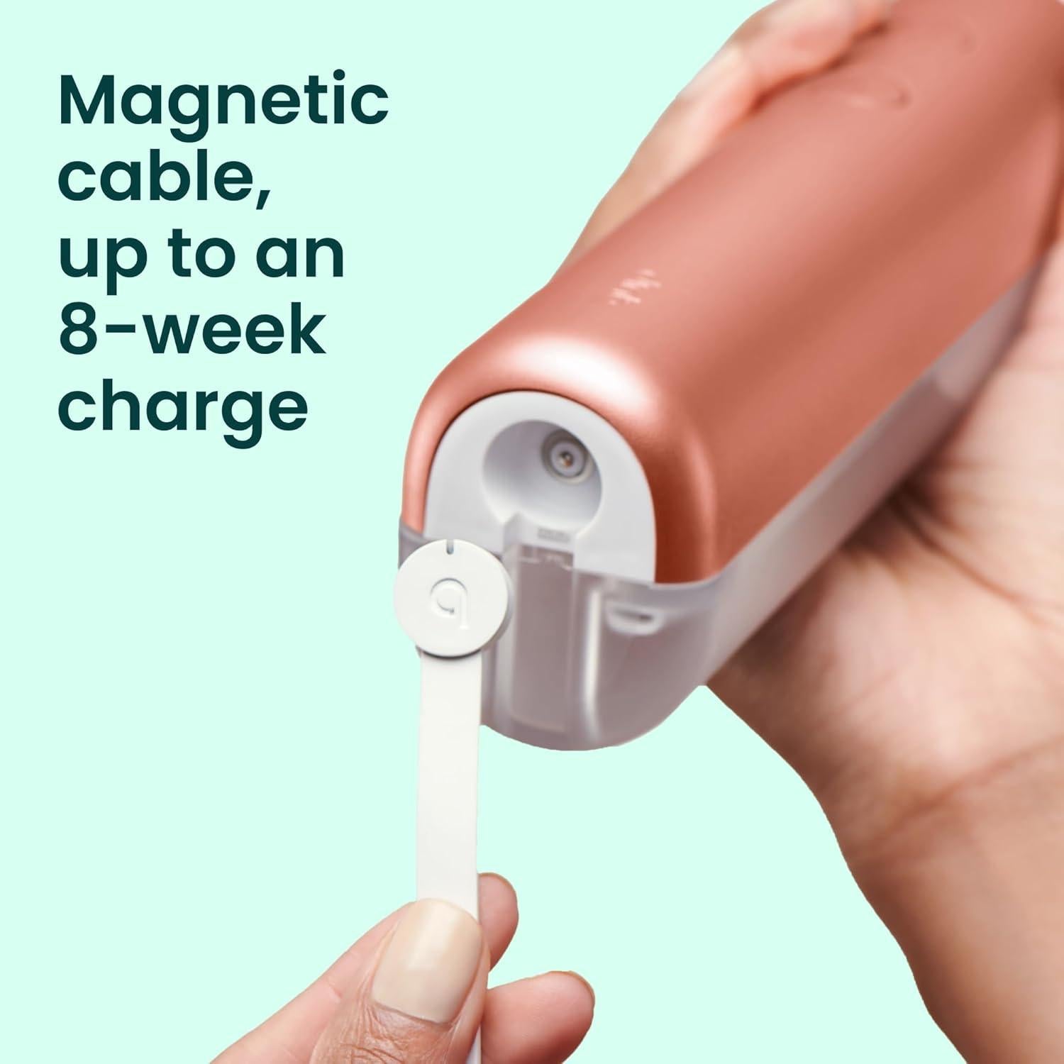 Flosser de Agua Inalámbrico Quip Cobre con Punta Rotativa