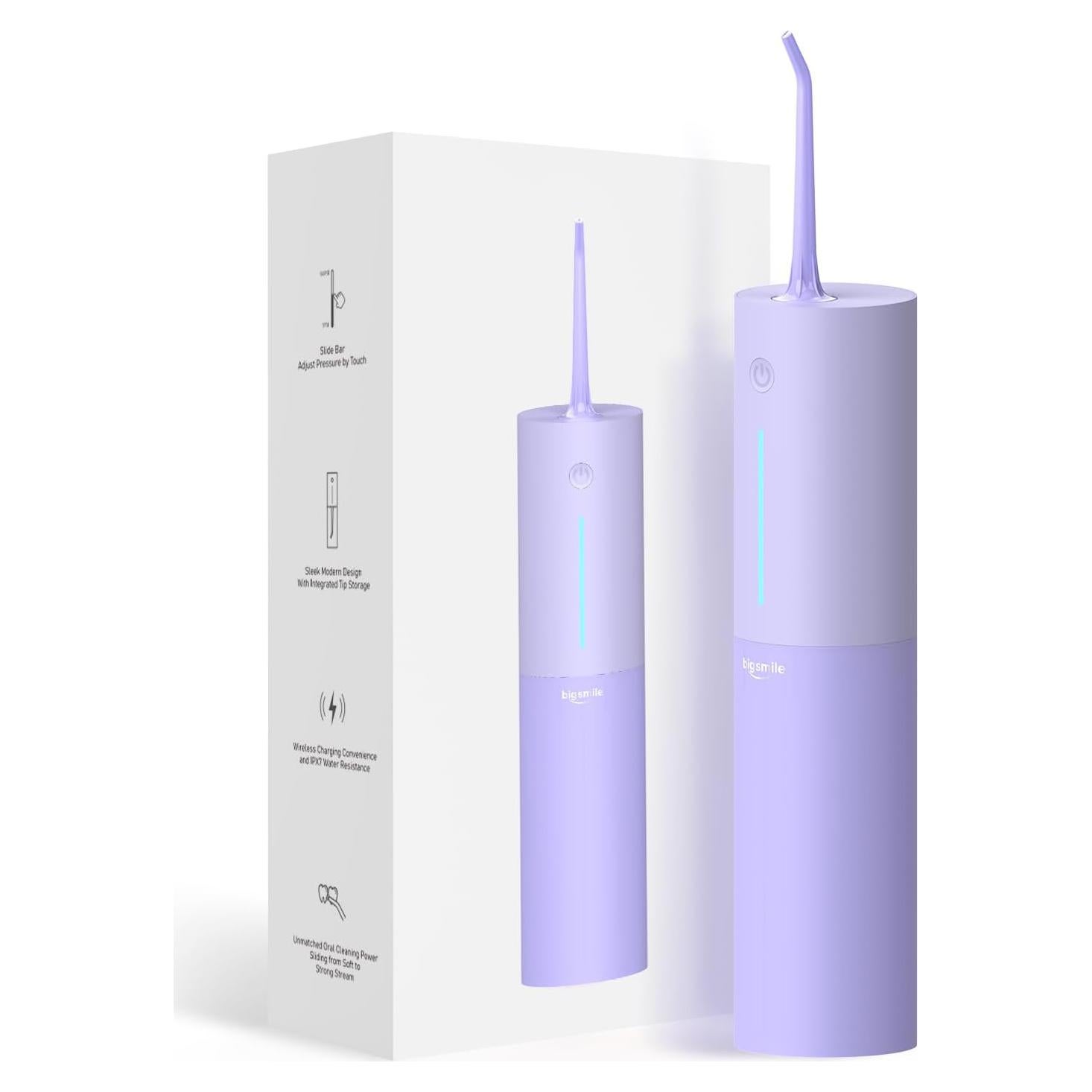 Irrigador Dental Bigsmile WYL-01G Recargable IPX7 200ml