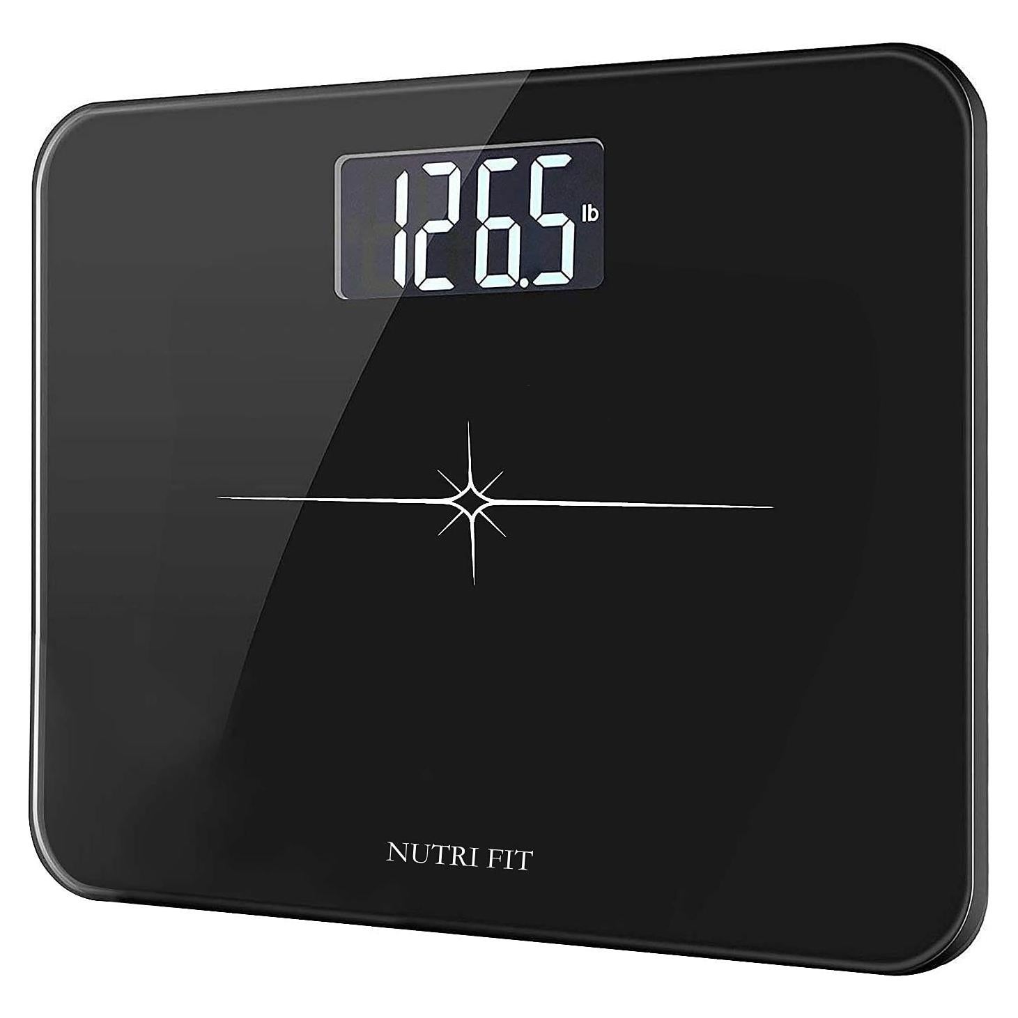 Balanza de Baño Digital NUTRI FIT Extra Ancha 181kg LCD