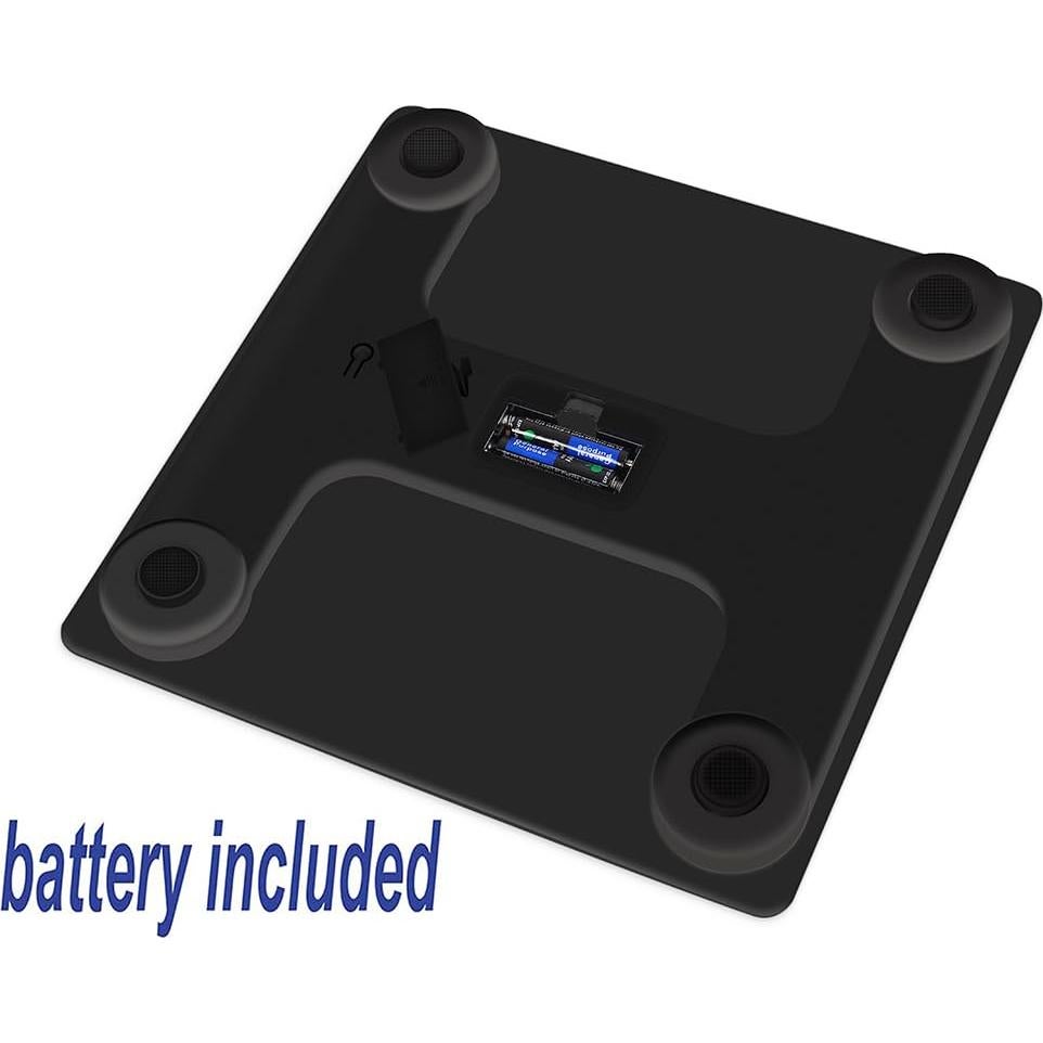 Báscula Digital de Peso Corporal Realremhai Negra 180kg