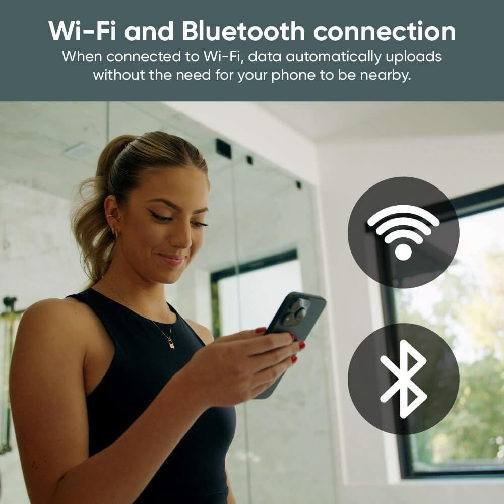 Balanza Inteligente Wyze Ultra Negra 4.3" Wi-Fi Bluetooth 181 kg