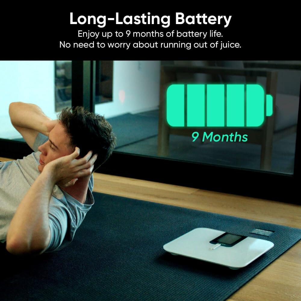 Balanza Inteligente Wyze Ultra Negra 4.3" Wi-Fi Bluetooth 181 kg