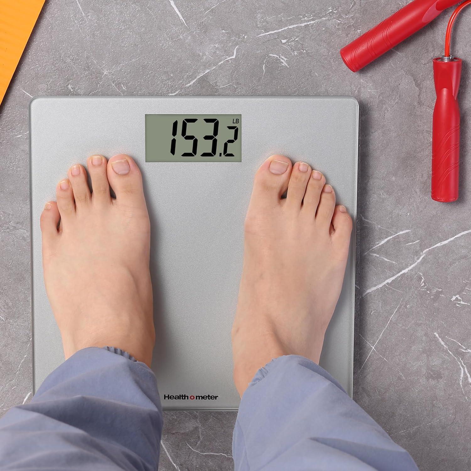 Báscula de Baño Digital Health o meter 226.8 kg Vidrio Templado