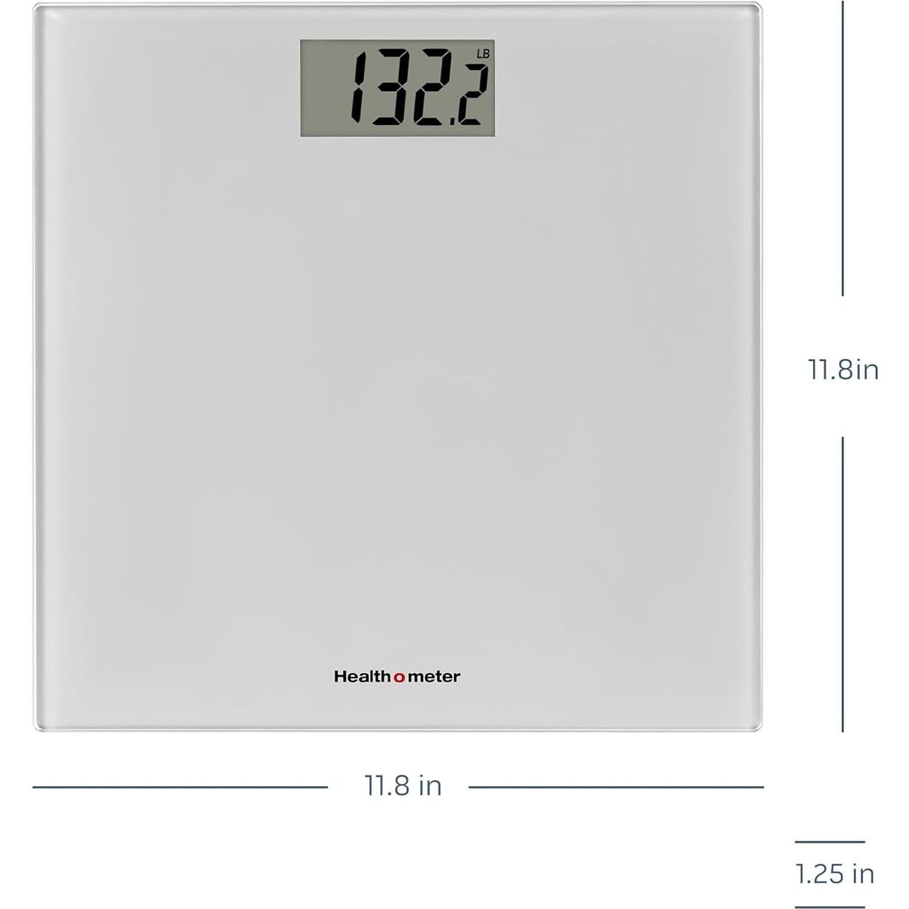 Báscula de Baño Digital Health o meter 226.8 kg Vidrio Templado
