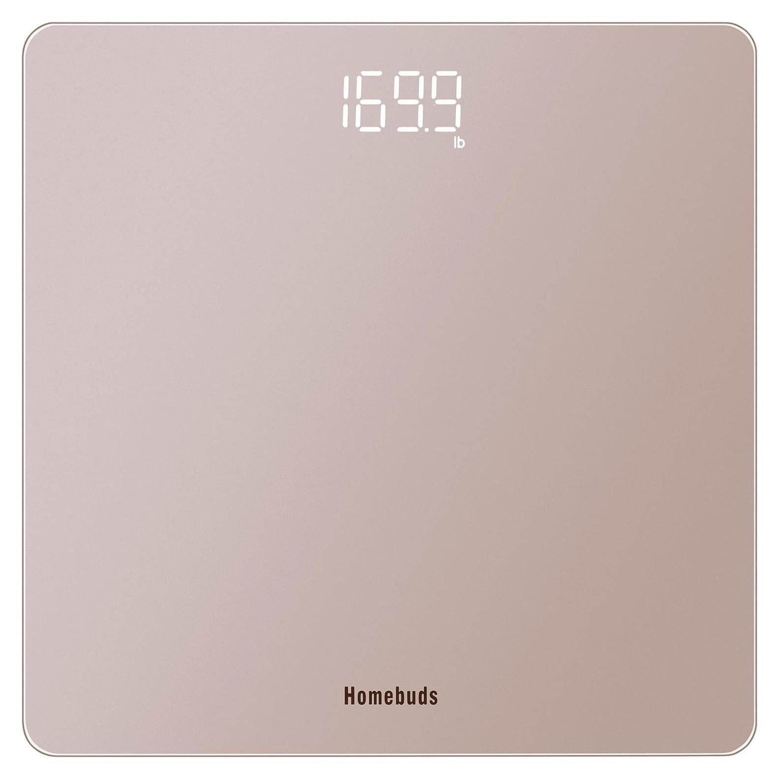 Báscula Digital de Baño Homebuds HB9057, 182kg, LED Brillante