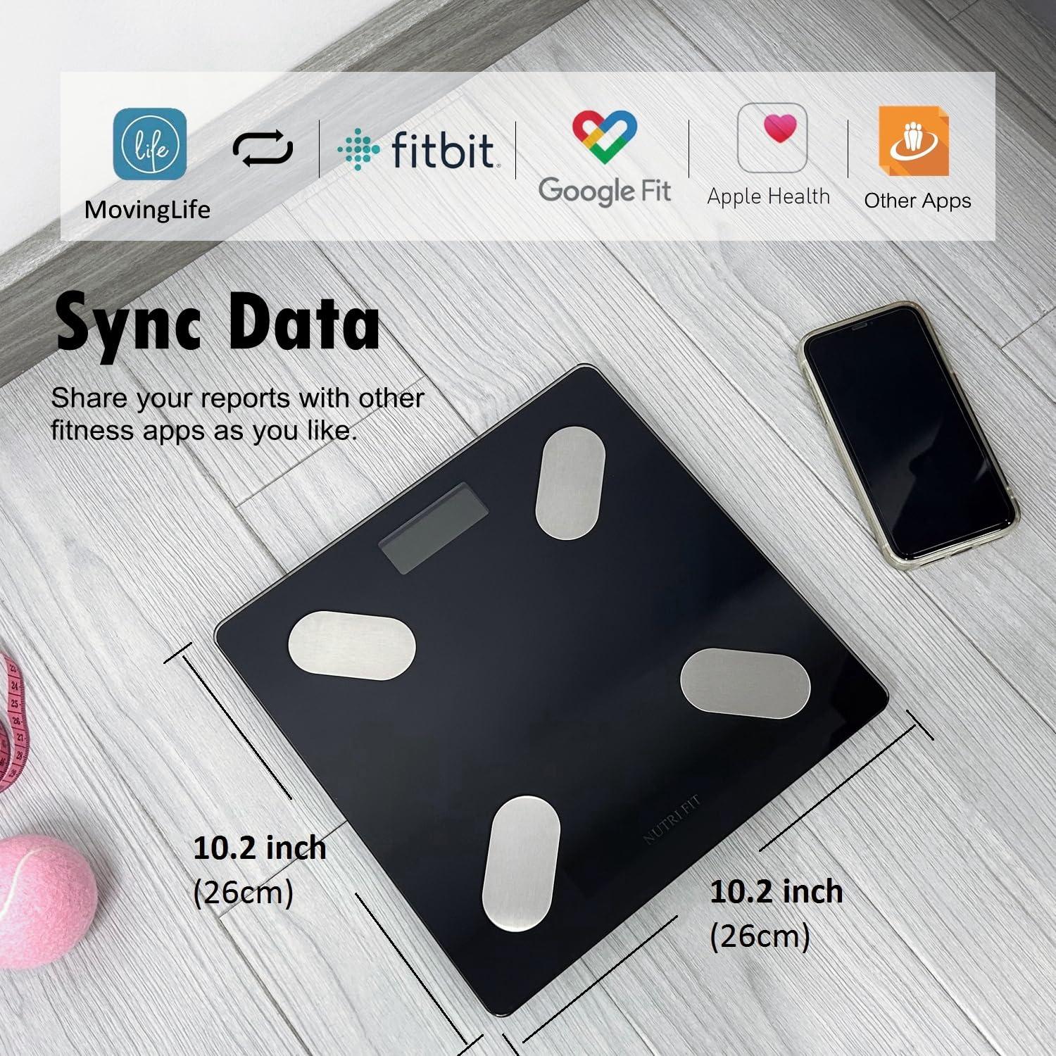 Balanza Inteligente NUTRI FIT para Composición Corporal 150 kg