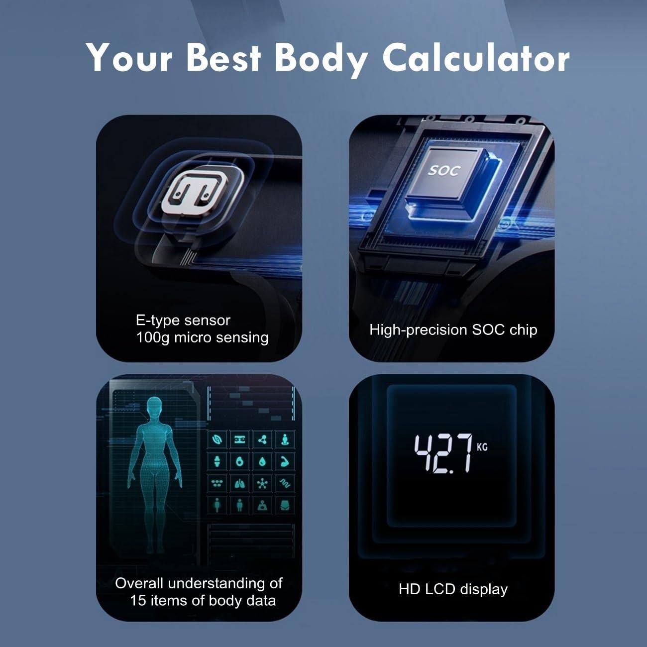 Balanza Inteligente NUTRI FIT para Composición Corporal 150 kg