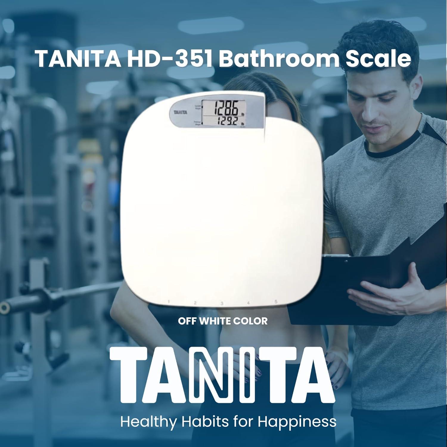 Balanza Digital de Baño Tanita HD-351 - 200 kg - Pantalla 5 cm