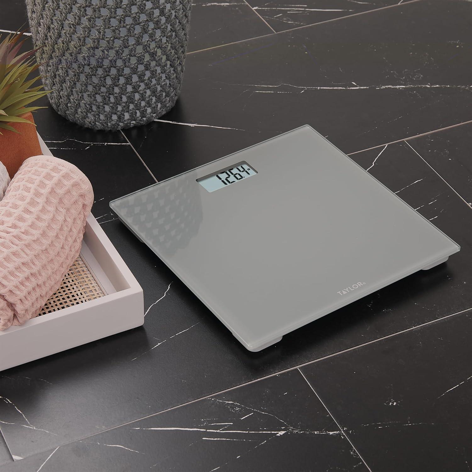 Báscula Digital Taylor para Peso Corporal 158.8 KG Vidrio