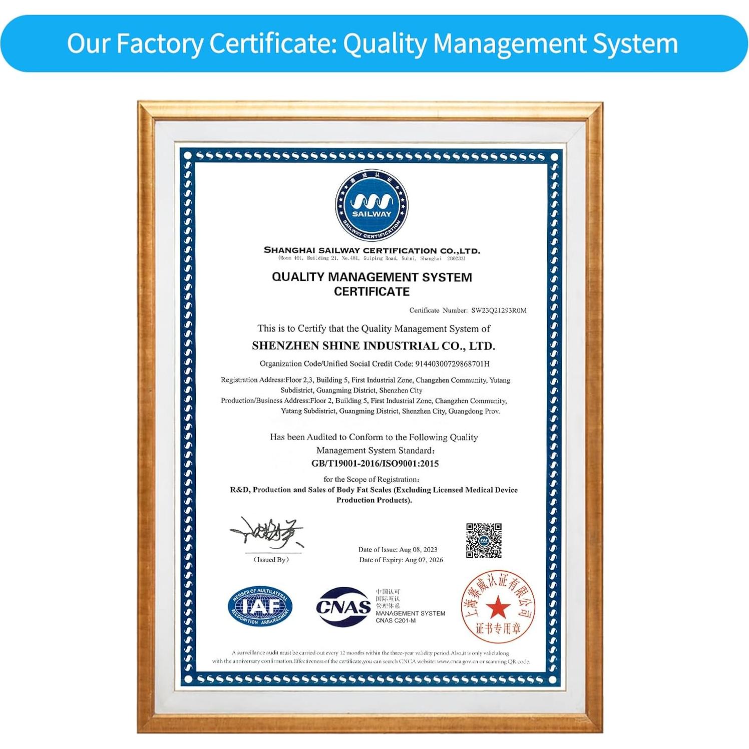 Báscula de Baño Inteligente Vitafit VT702 - 181.44kg, Análisis IMC