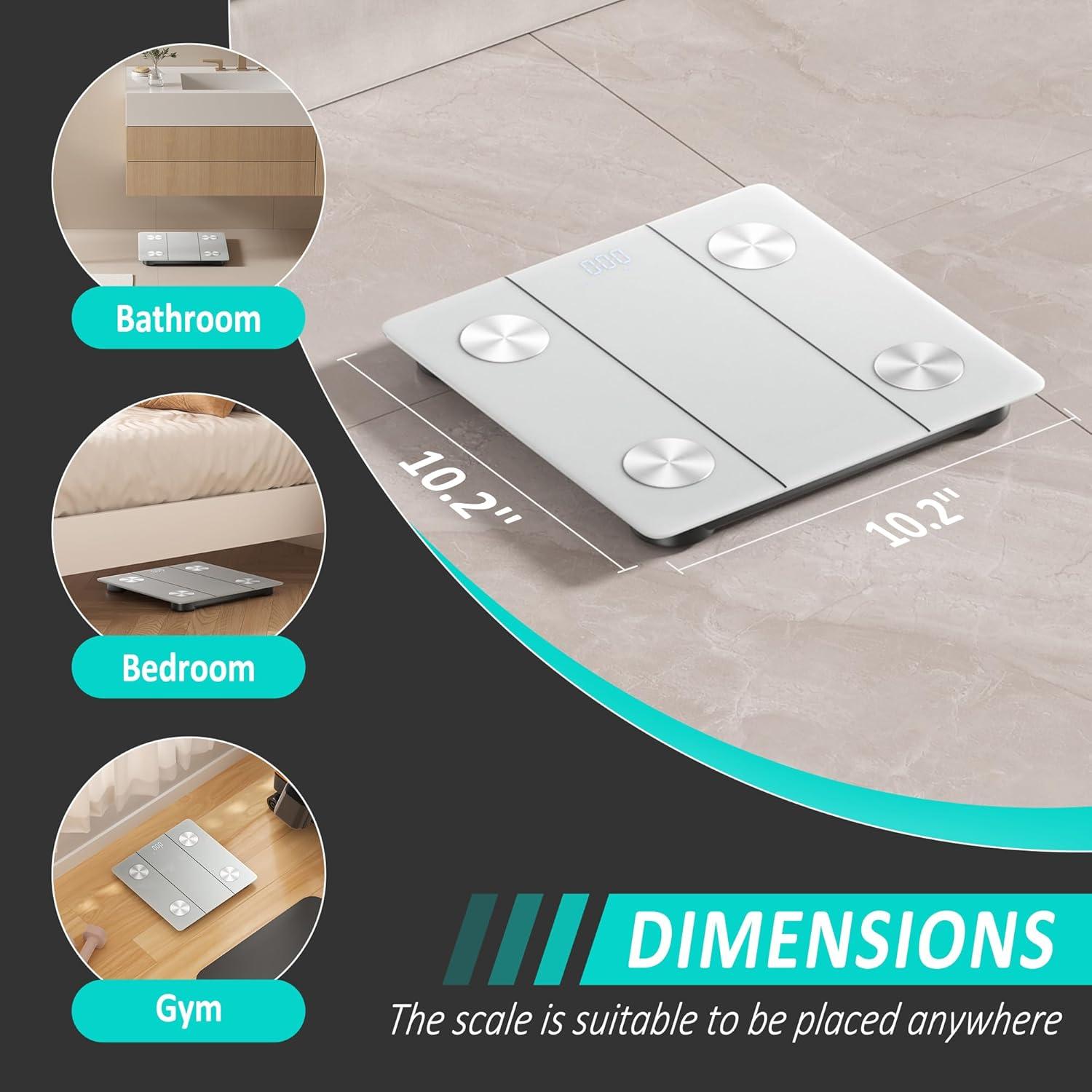 Báscula Inteligente Digital de Baño Xiaomi 180 kg Bluetooth