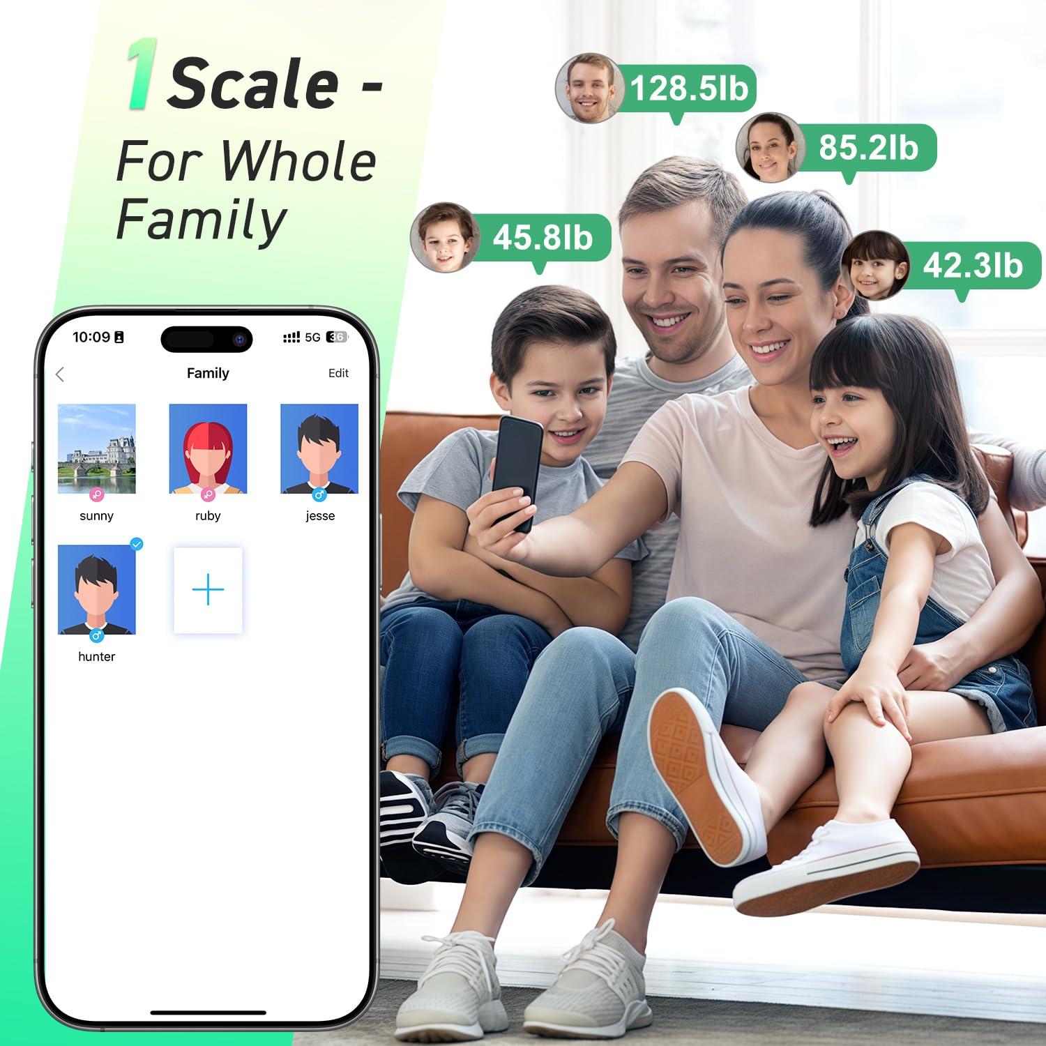 Báscula Inteligente INSMART Bluetooth 181 kg, 17 Métricas