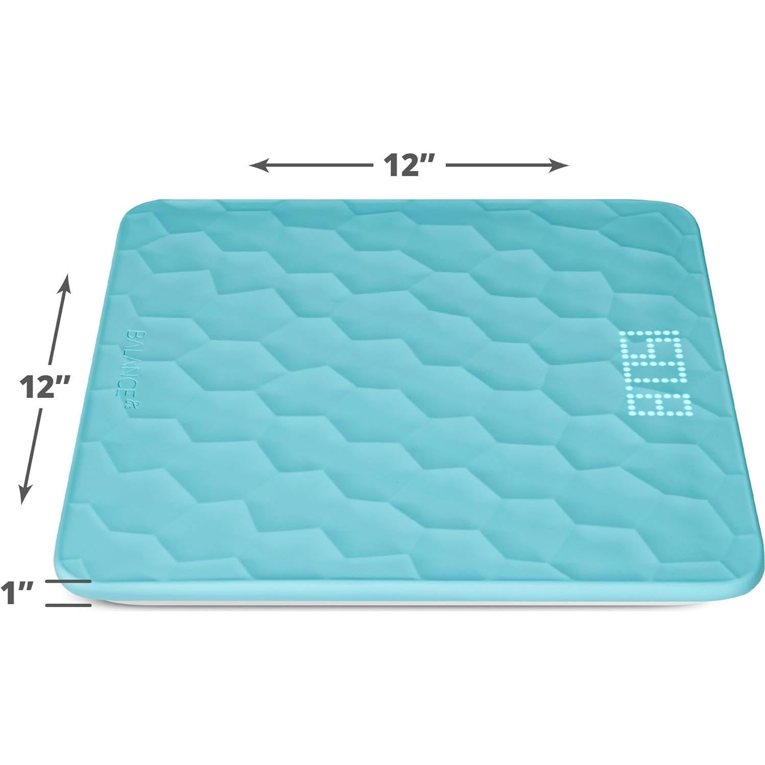 Báscula de baño digital Greater Goods con cubierta de silicona