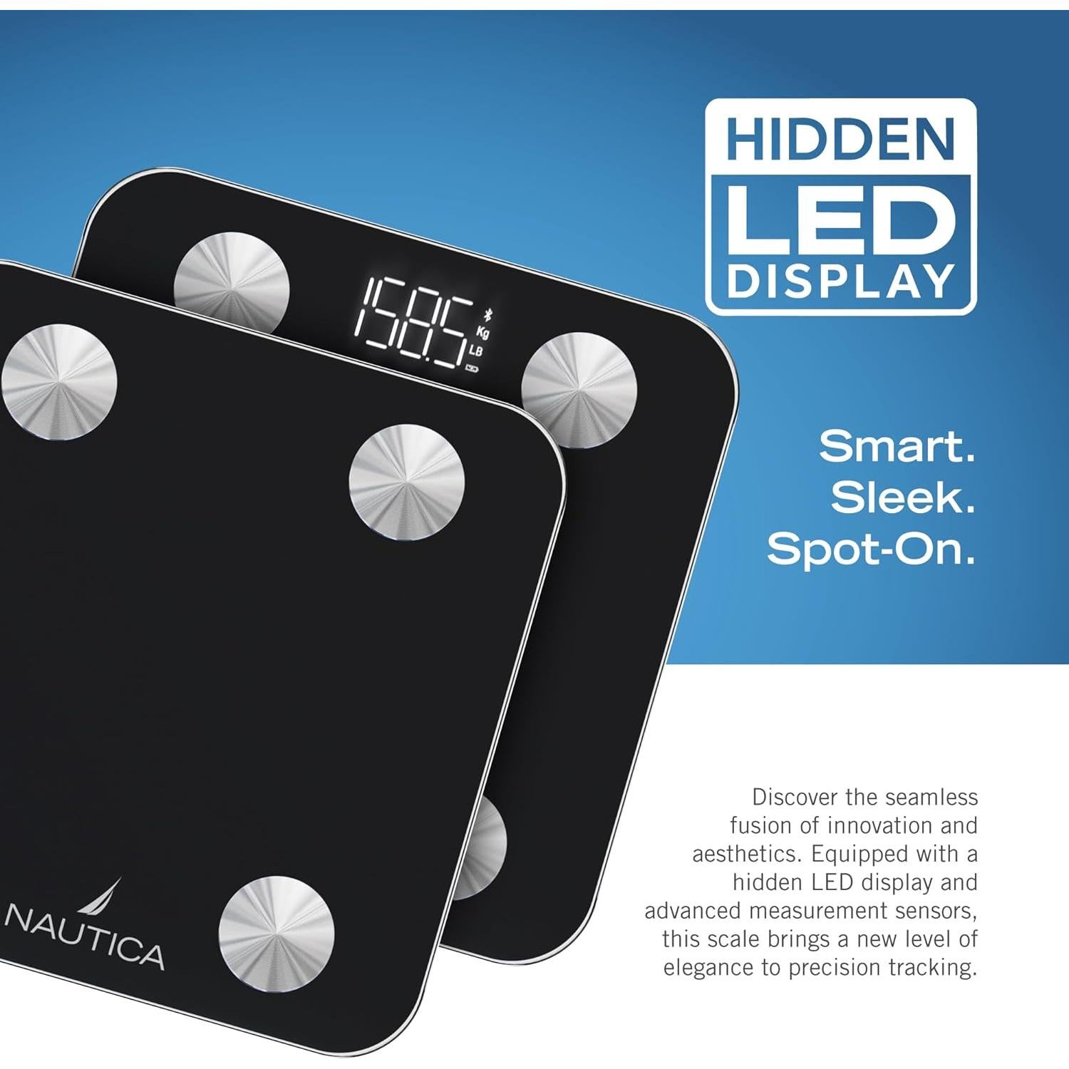 Báscula de Baño Digital Nautica NTSC01 Bluetooth 180 kg