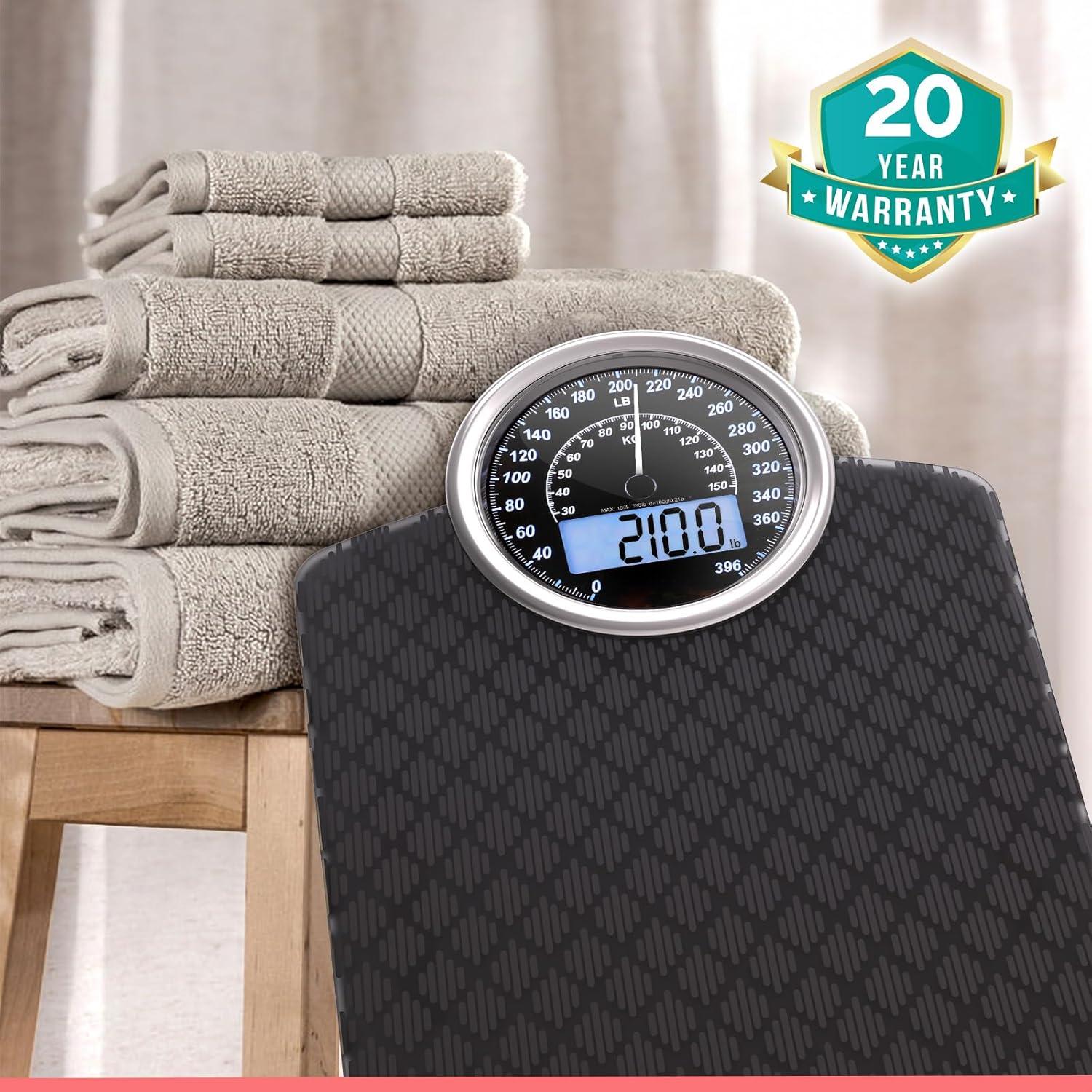 Báscula Híbrida Adamson Digital y Analógica hasta 180 kg