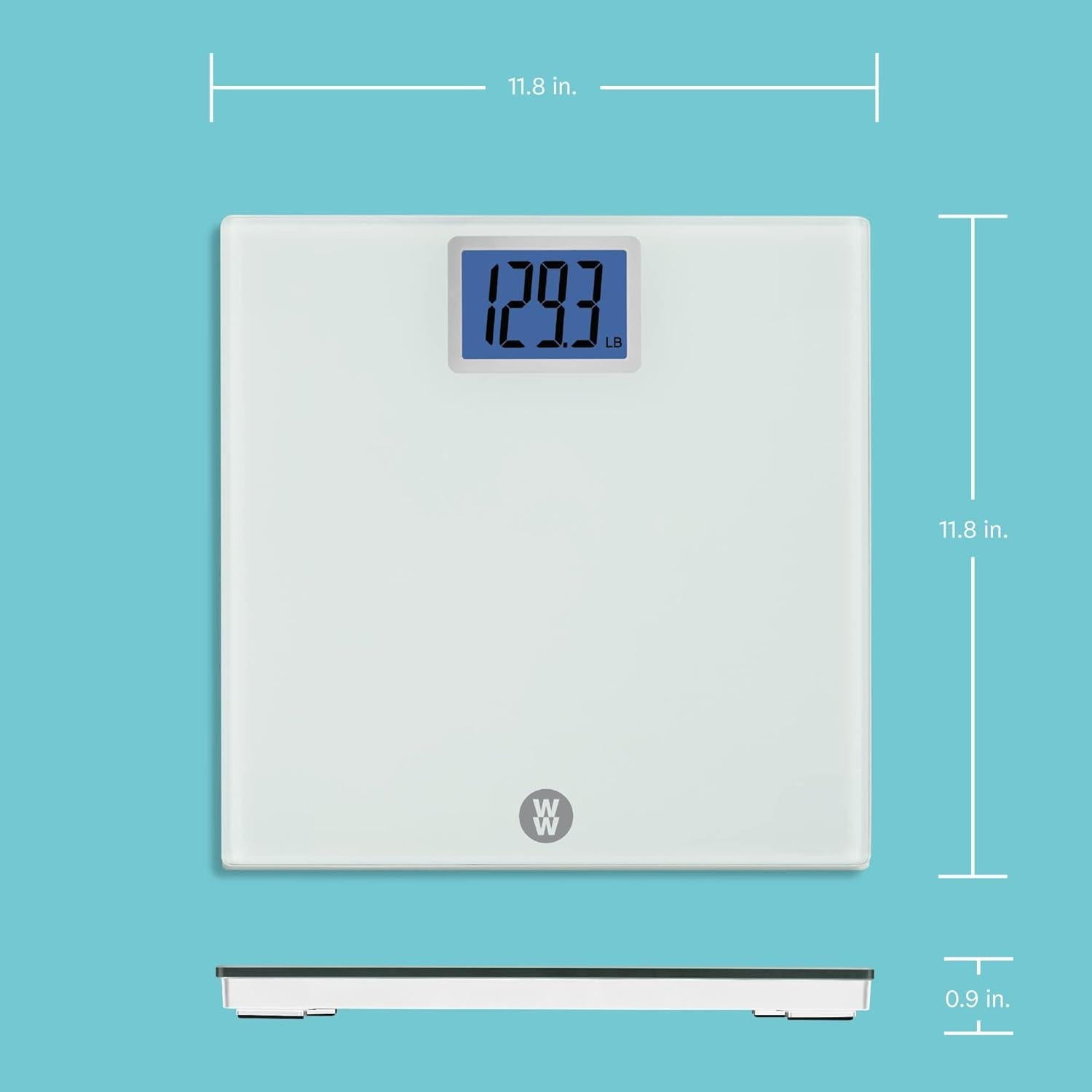 Escala Digital de Baño Weight Watchers Conair 182 kg Vidrio