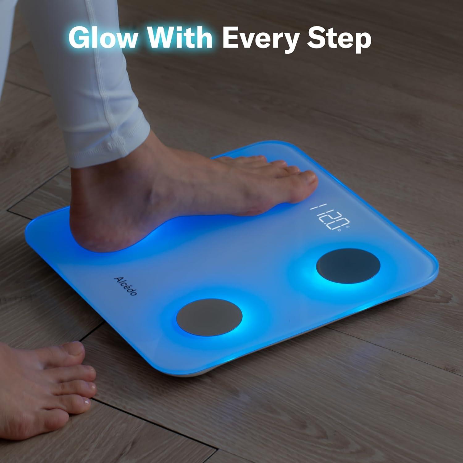 Balanza de Grasa Corporal Inteligente Alcedo ASS-WG1 82.55 kg