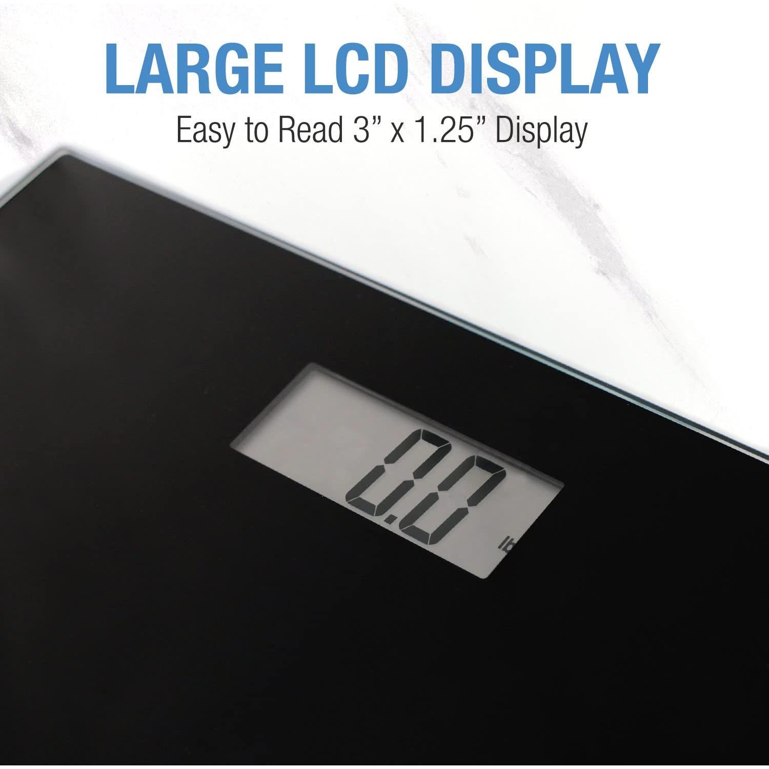 Báscula de baño digital DMI vidrio templado 199.58 kg