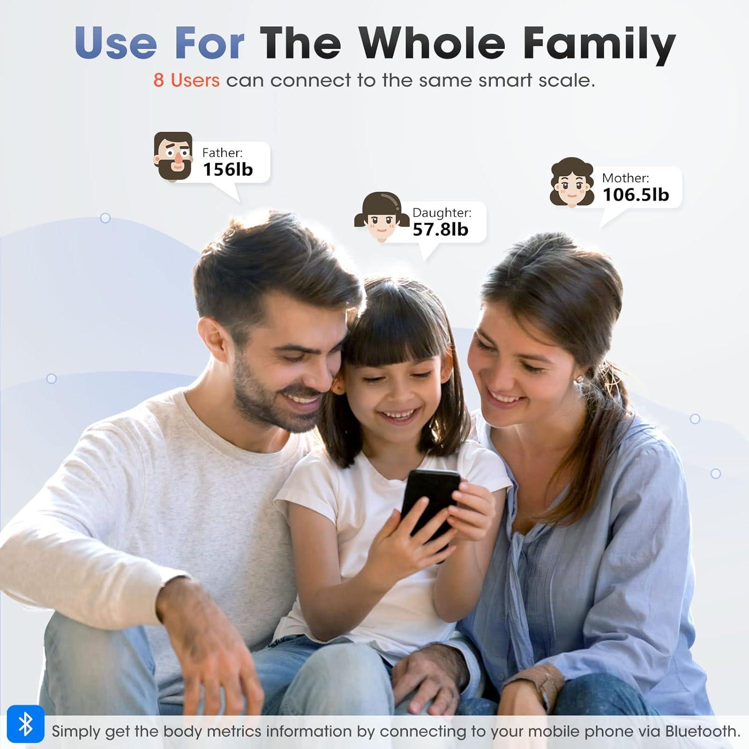 Báscula Inteligente AGM Bluetooth Rosa 180kg Composición Corporal